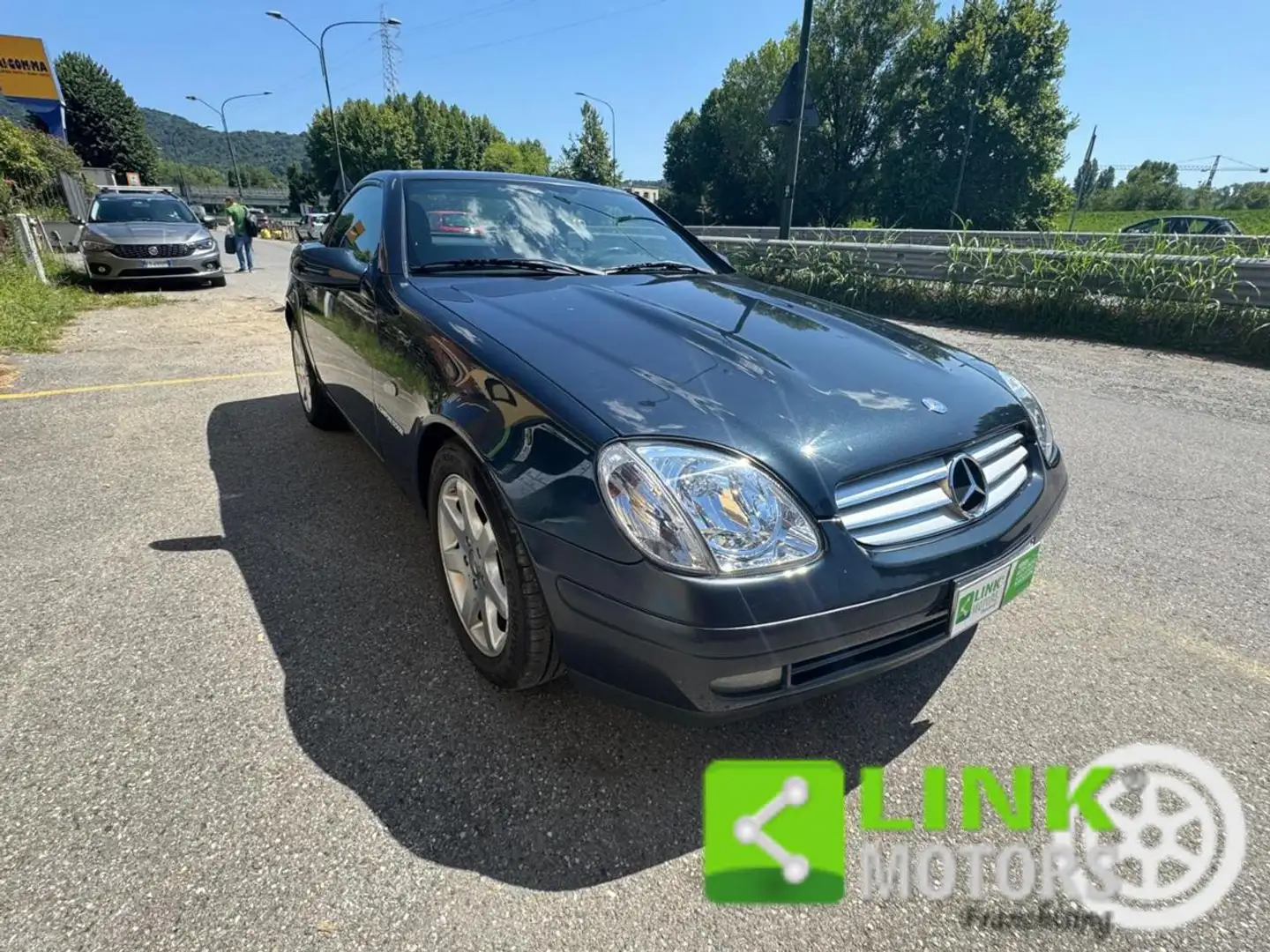 Mercedes-Benz SLK 200 cat Kompressor Blauw - 1