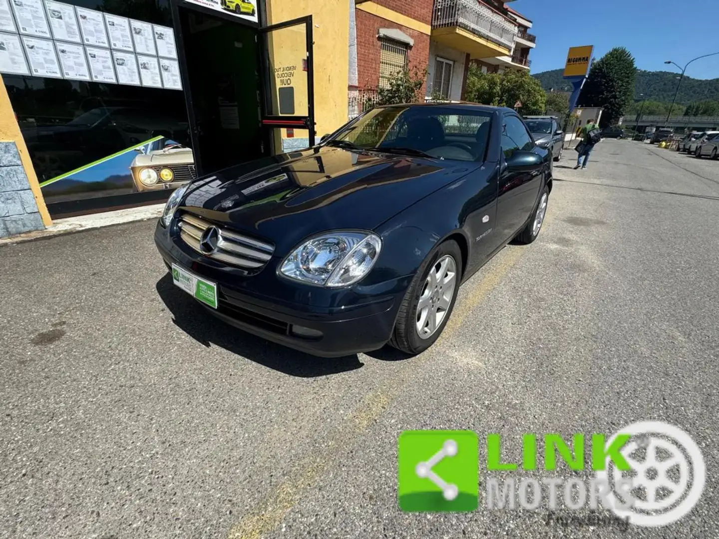 Mercedes-Benz SLK 200 cat Kompressor Blauw - 2