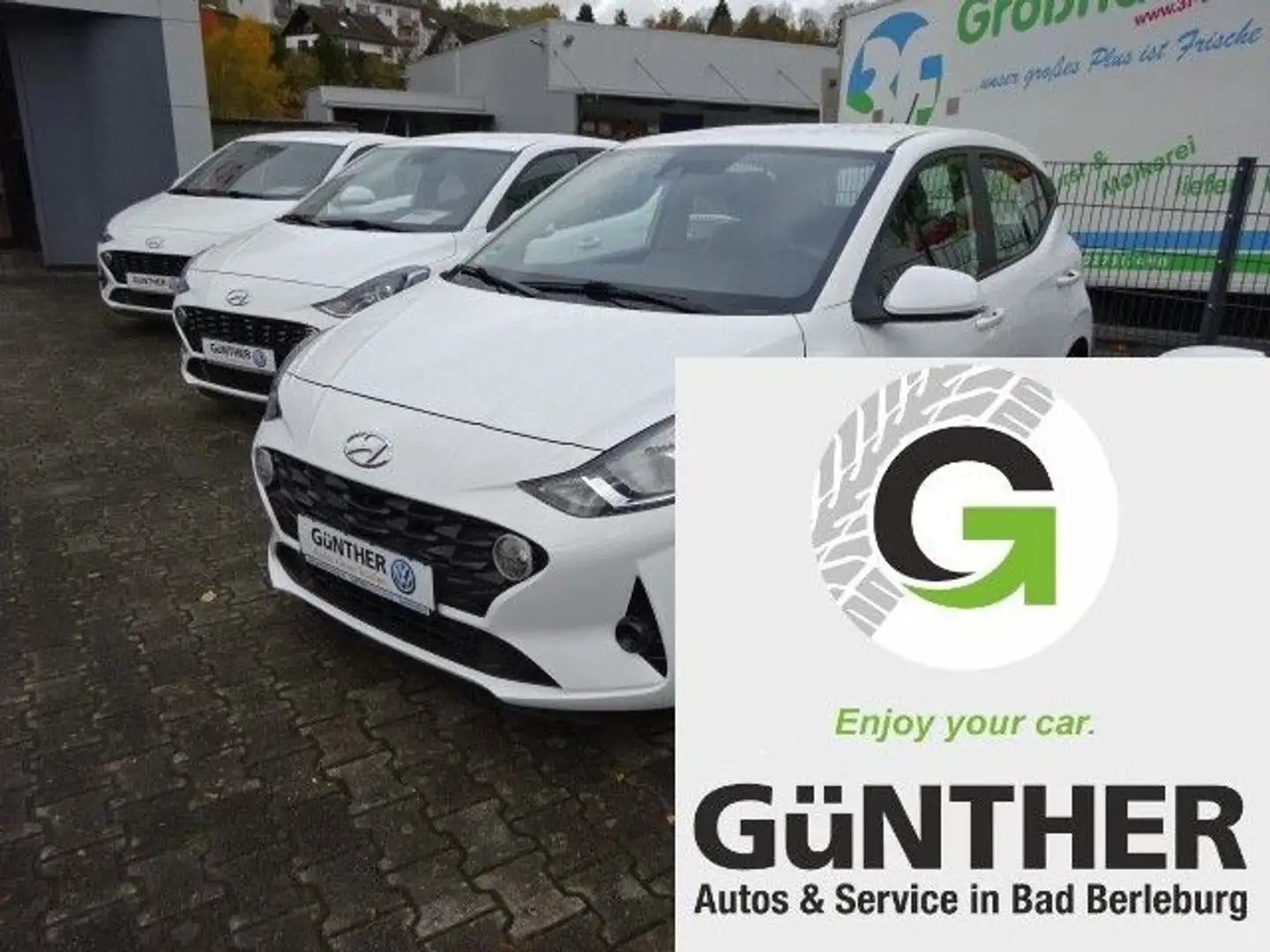 Hyundai i10 1.0 Trend*SHZ*Klima*PDC*Garantie 07.27 Blanc - 2