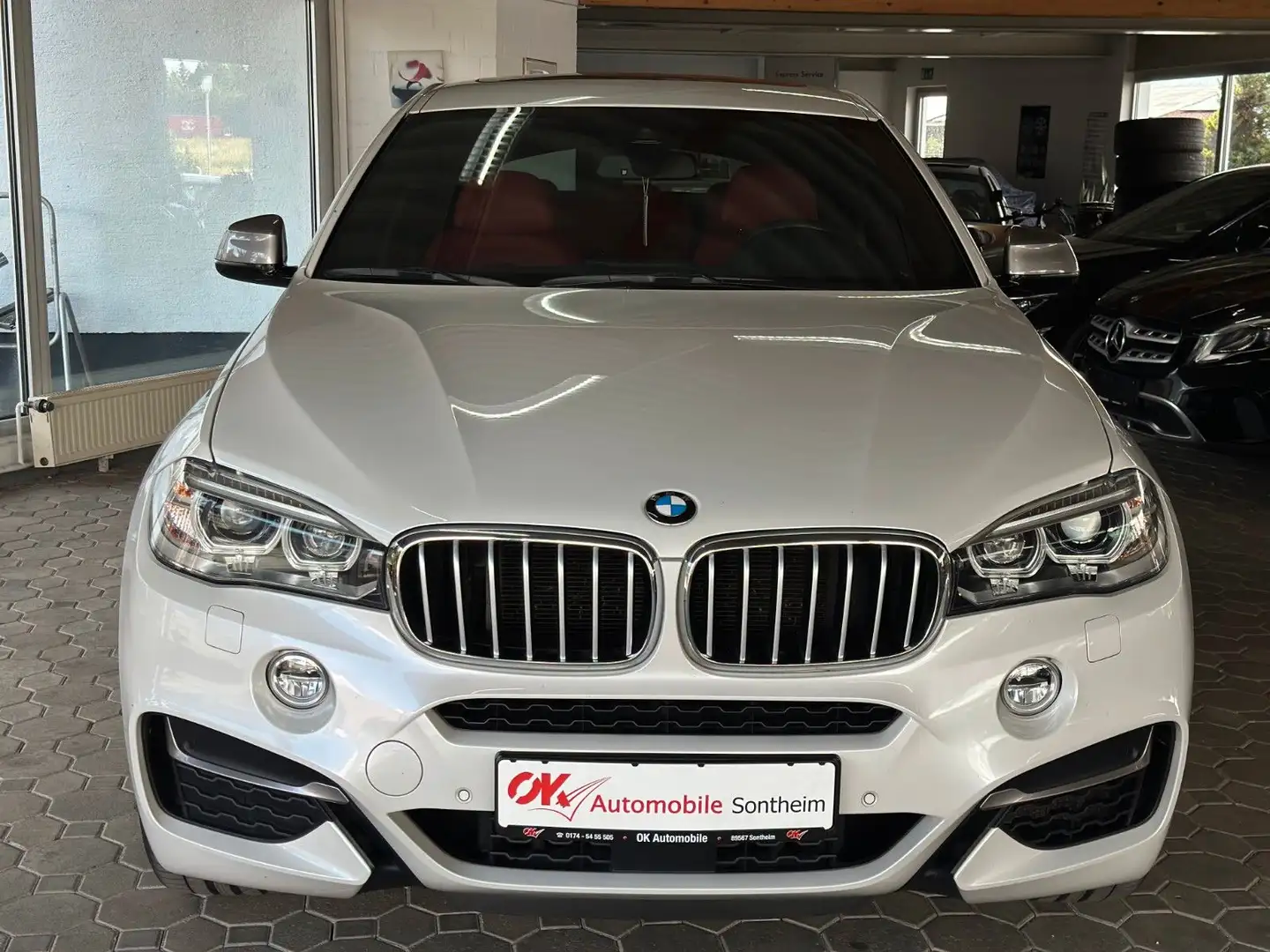 BMW X6 M50d*HeadUp*HarmKard*Bi-Xen*Nav*Totw*Spur*Kam Blanco - 2