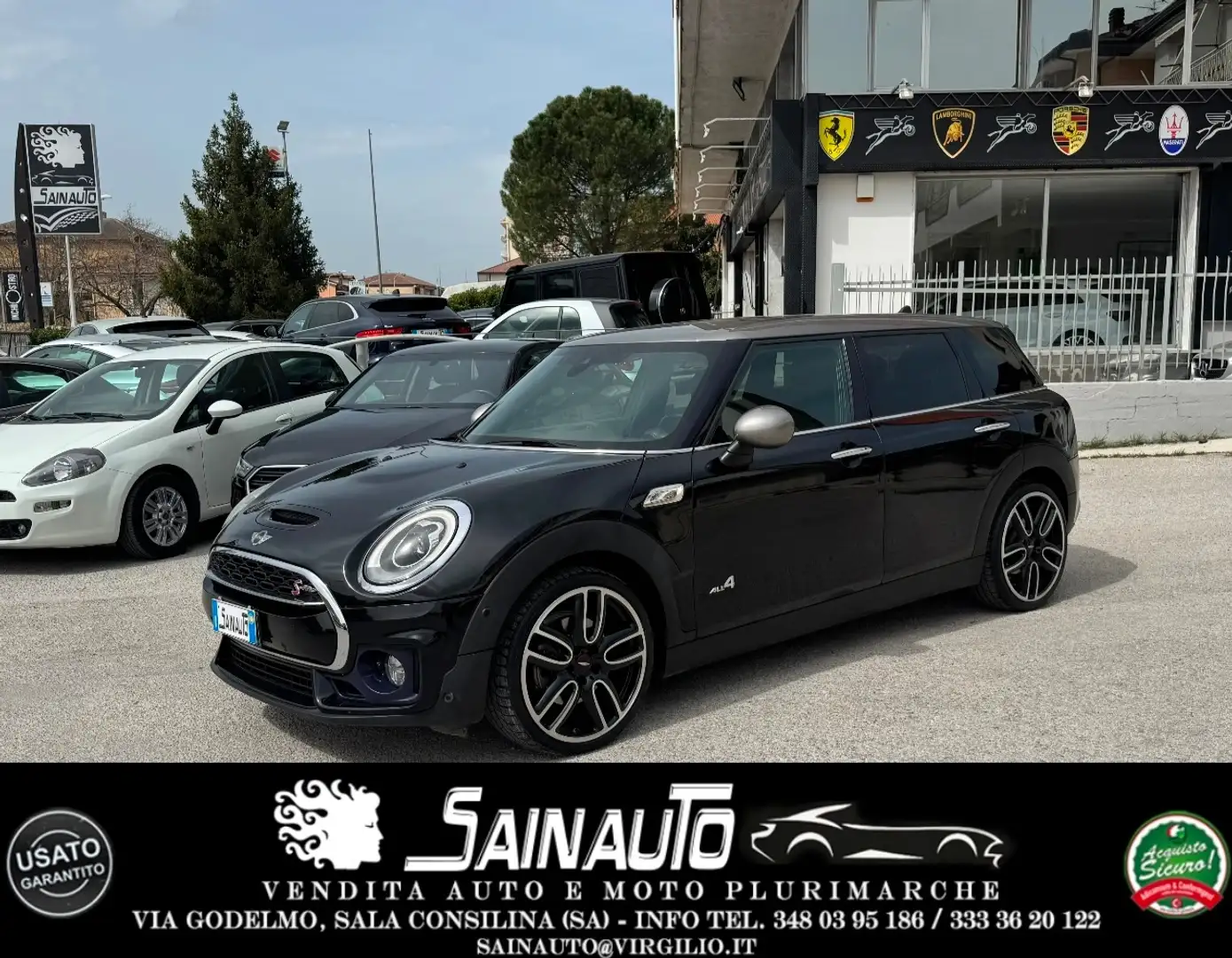 MINI Cooper SD Clubman Mini Clubman Cooper SD JCW ALL4 Automatica GARANZI Negro - 1