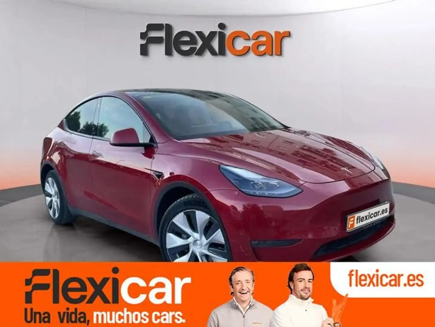 Tesla Model Y Gran autonomia 4WD Performance - 5P (2022) Rojo - 1