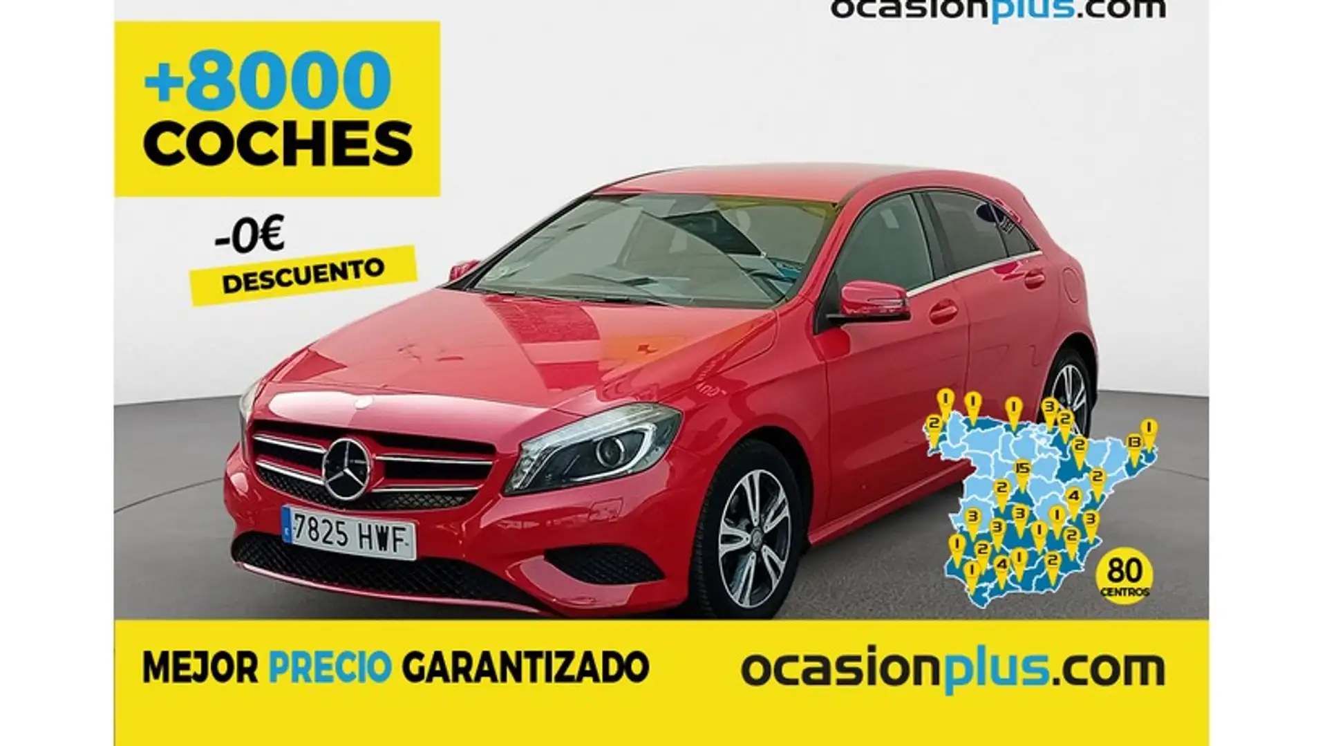 Mercedes-Benz A 180 180CDI BE Style Rojo - 1