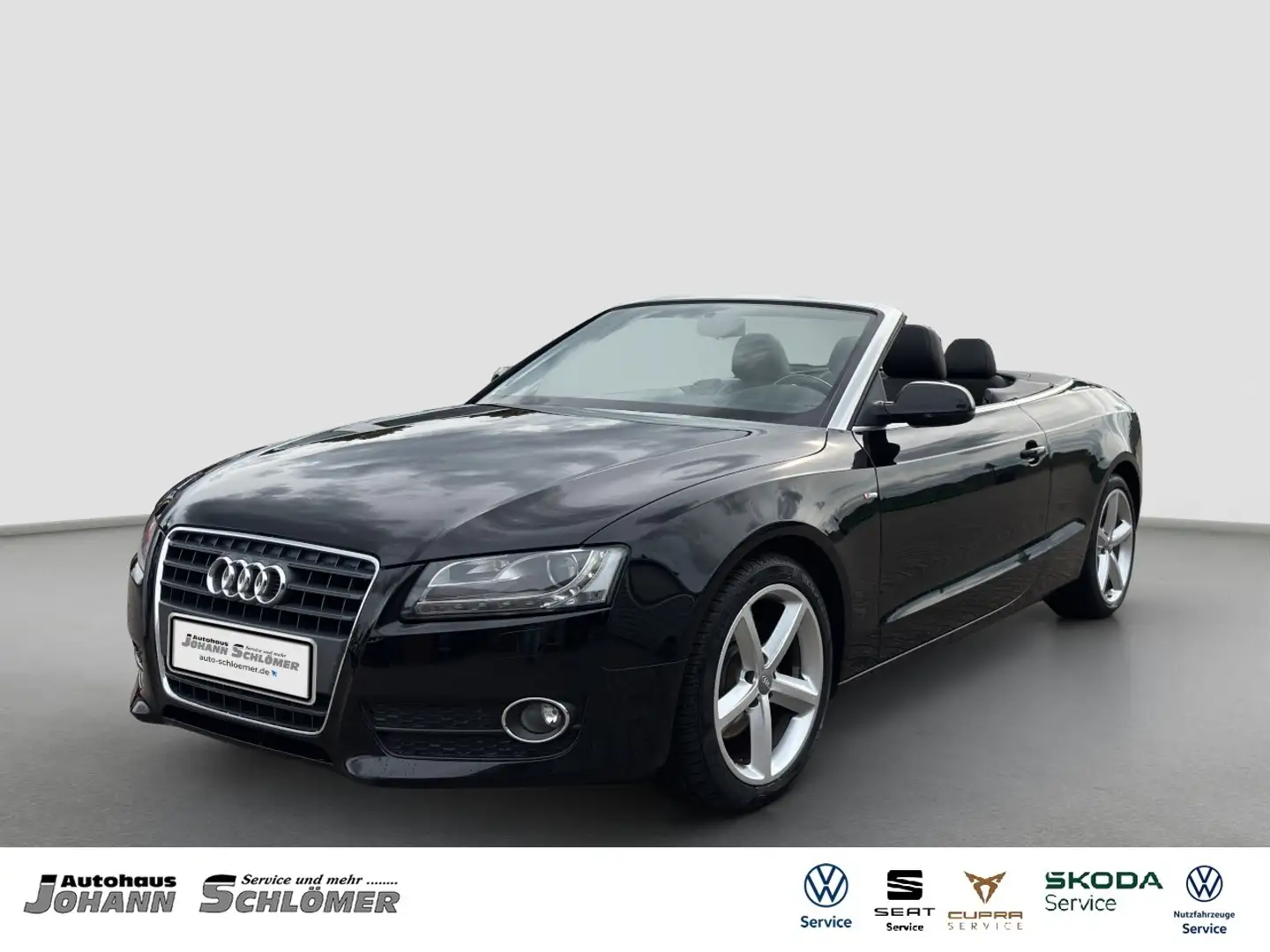 Audi A5 Cabriolet 2.0 TFSI LEDER XENON TEMPOMAT AUTOMATIK Noir - 1