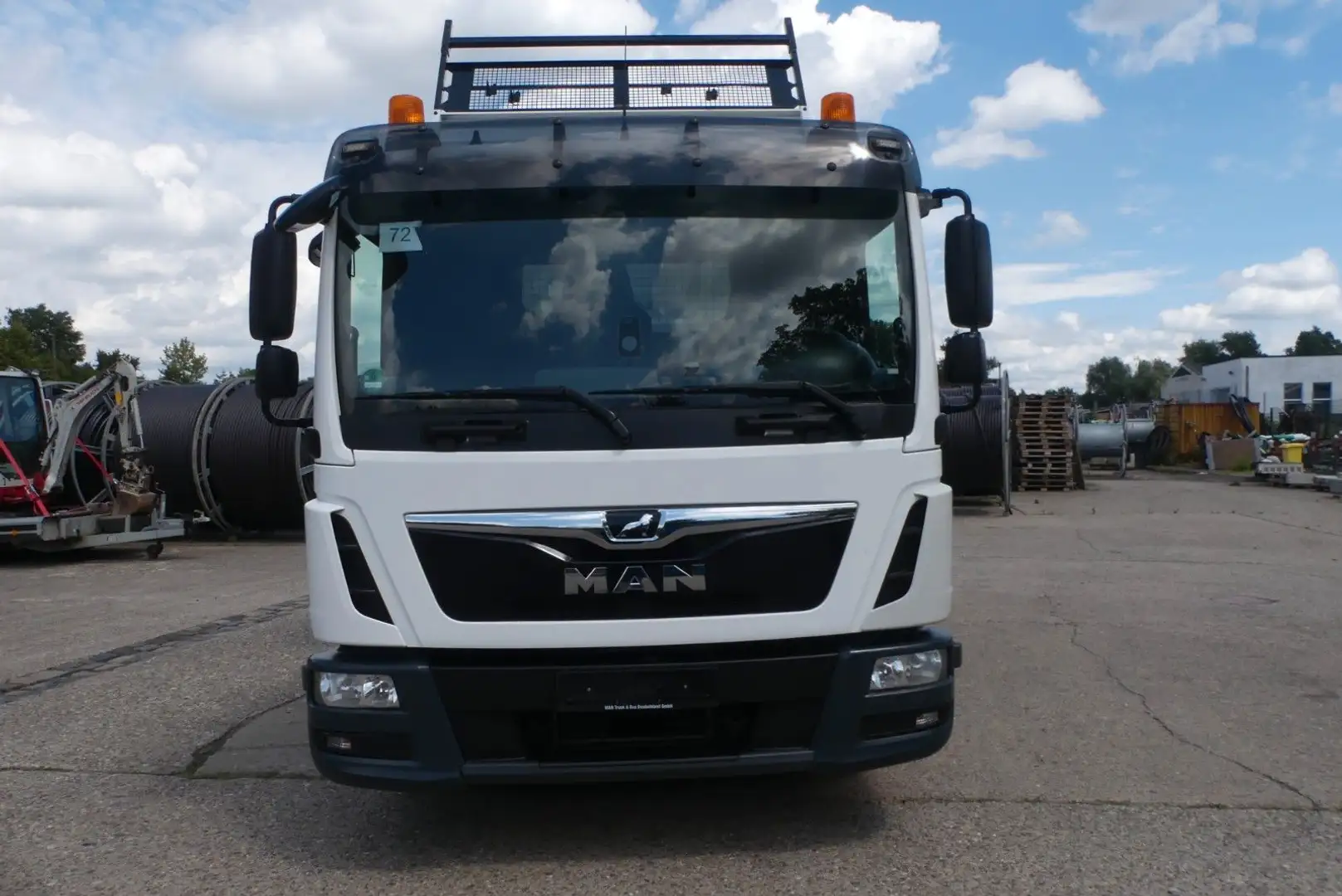 MAN TGL 8.190 Meiller*Temp*Navi*Kam*Klima*2xAHK*ASS* Blanc - 2