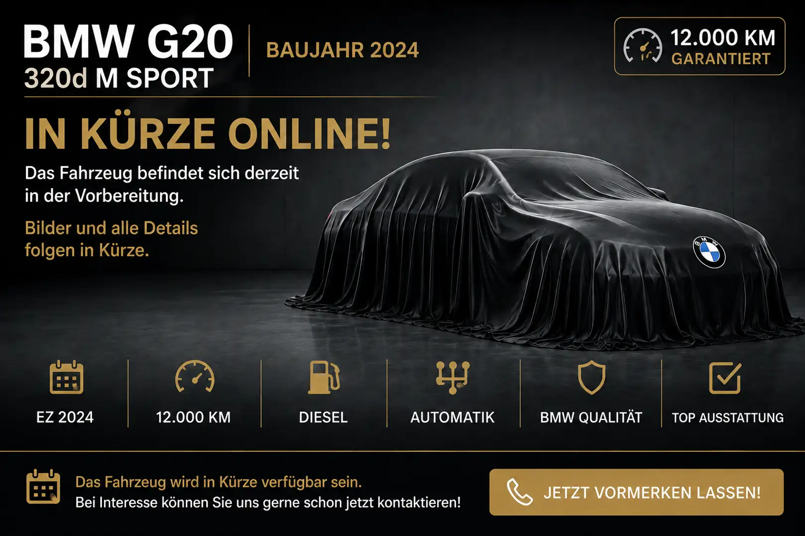 BMW 320 320d  M Sport LCI | Schiebedach | Sport-Automatik Schwarz - 1