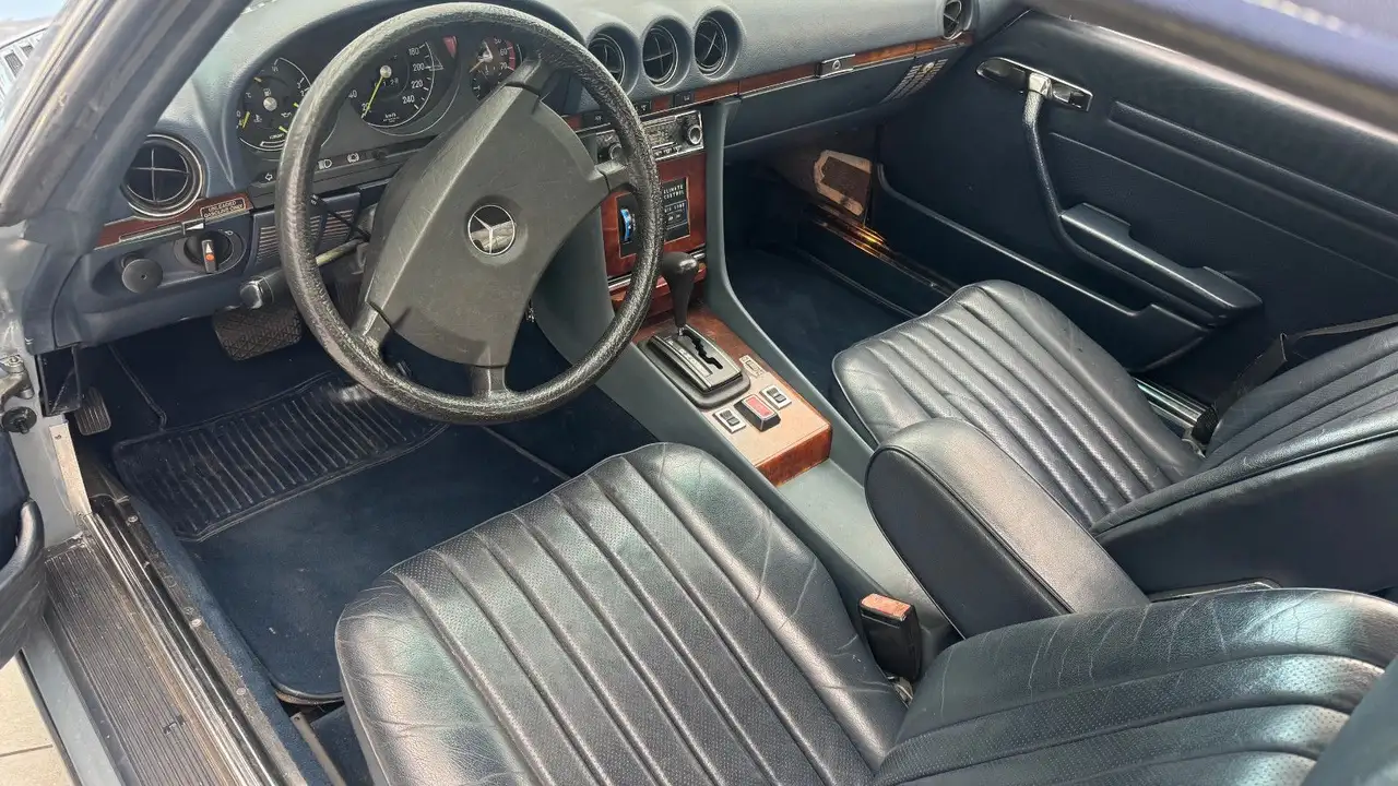 Mercedes-Benz 380 SL Oldtimer Kennzeichen, foto 12