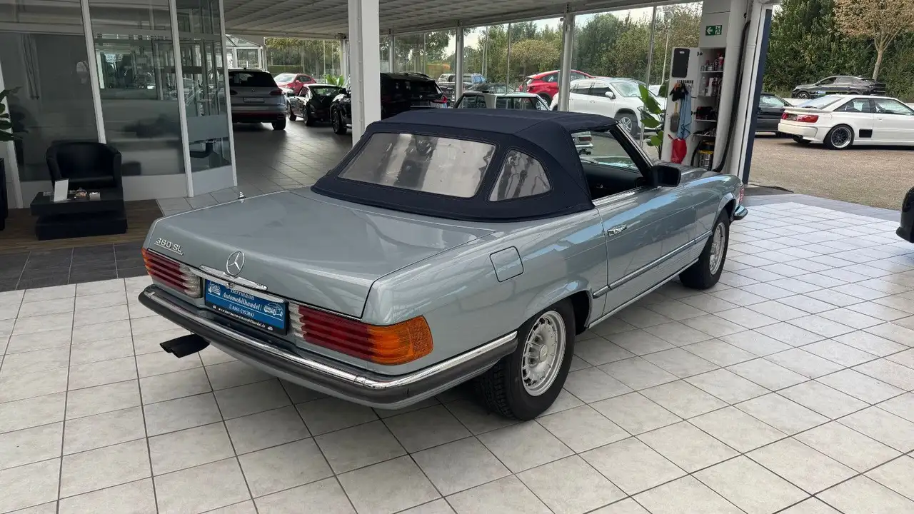 Mercedes-Benz 380 SL Oldtimer Kennzeichen, foto 7