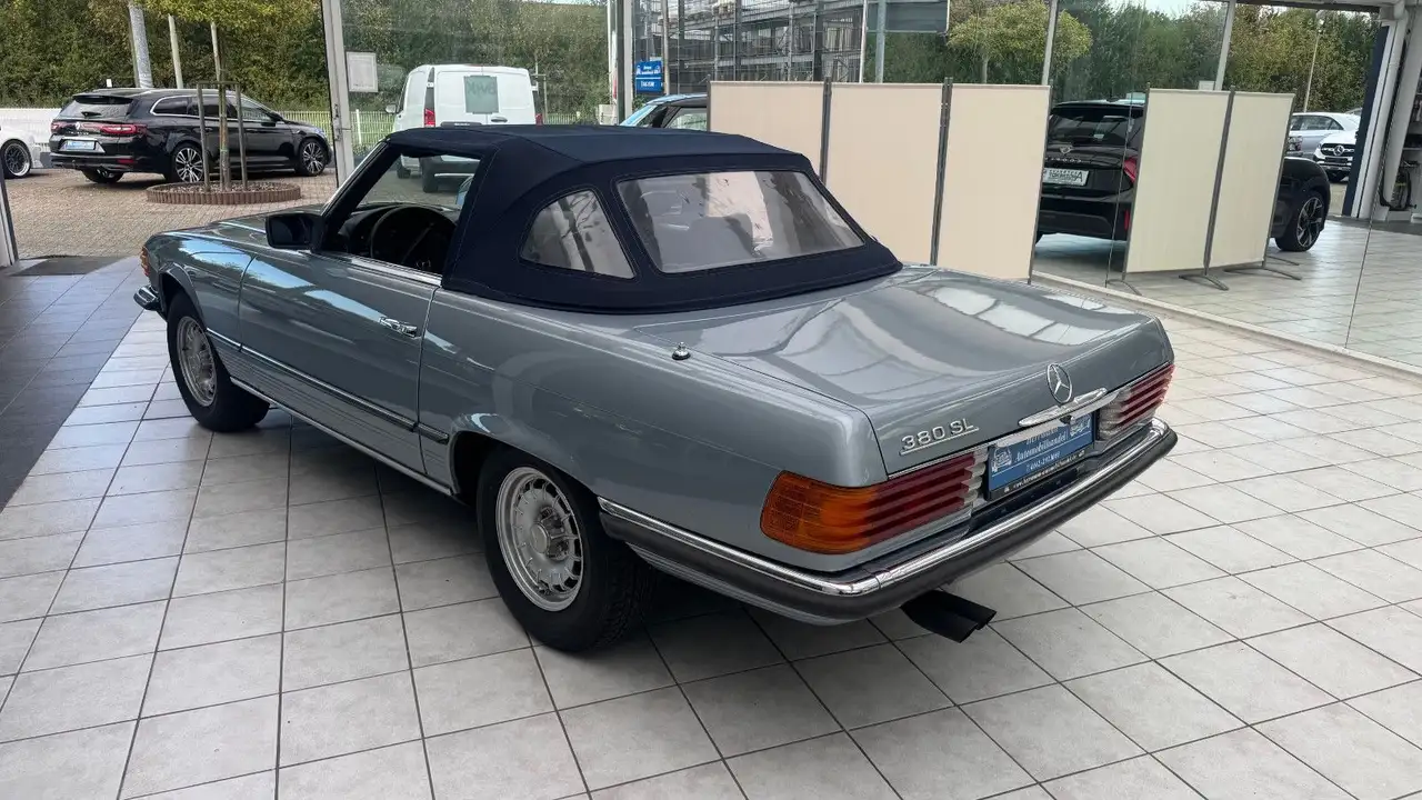 Mercedes-Benz 380 SL Oldtimer Kennzeichen, foto 5