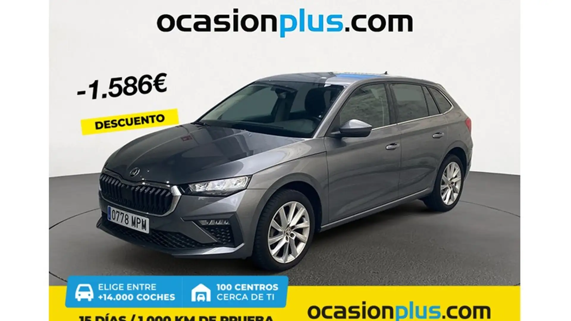 Skoda Scala 1.0 TSI Selection 85kW Gris - 1