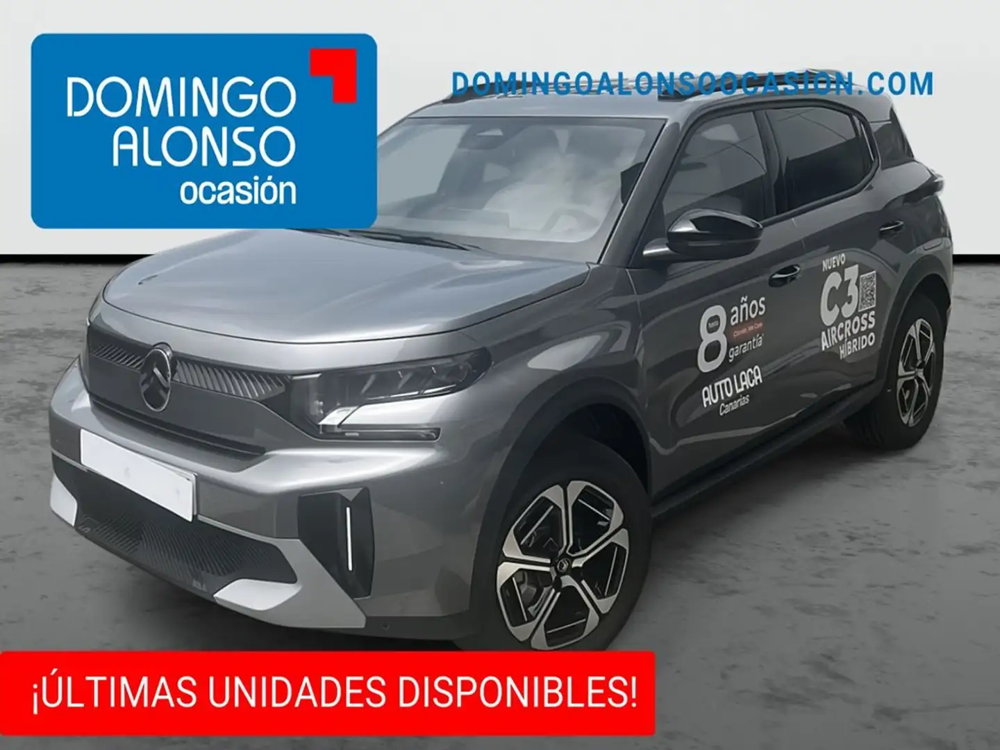 Citroen C3 Aircross Nuevo Hybrid 145 ë-DCS6 MAX Gris - 1