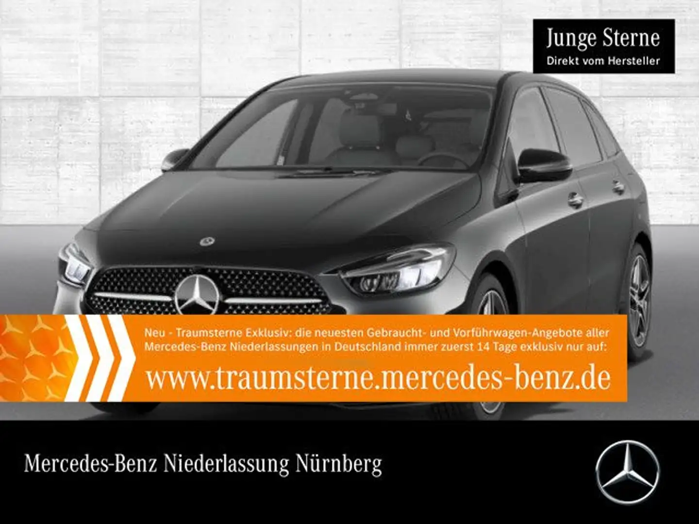 Mercedes-Benz B 200 AMG LED AHK Night Kamera Spurhalt-Ass PTS Schwarz - 1
