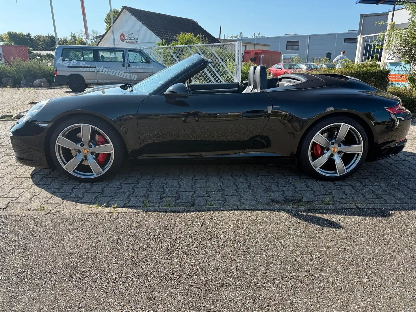 Porsche 991 .2 Carrera S Cabrio deutsch Scheckheft Noir - 2