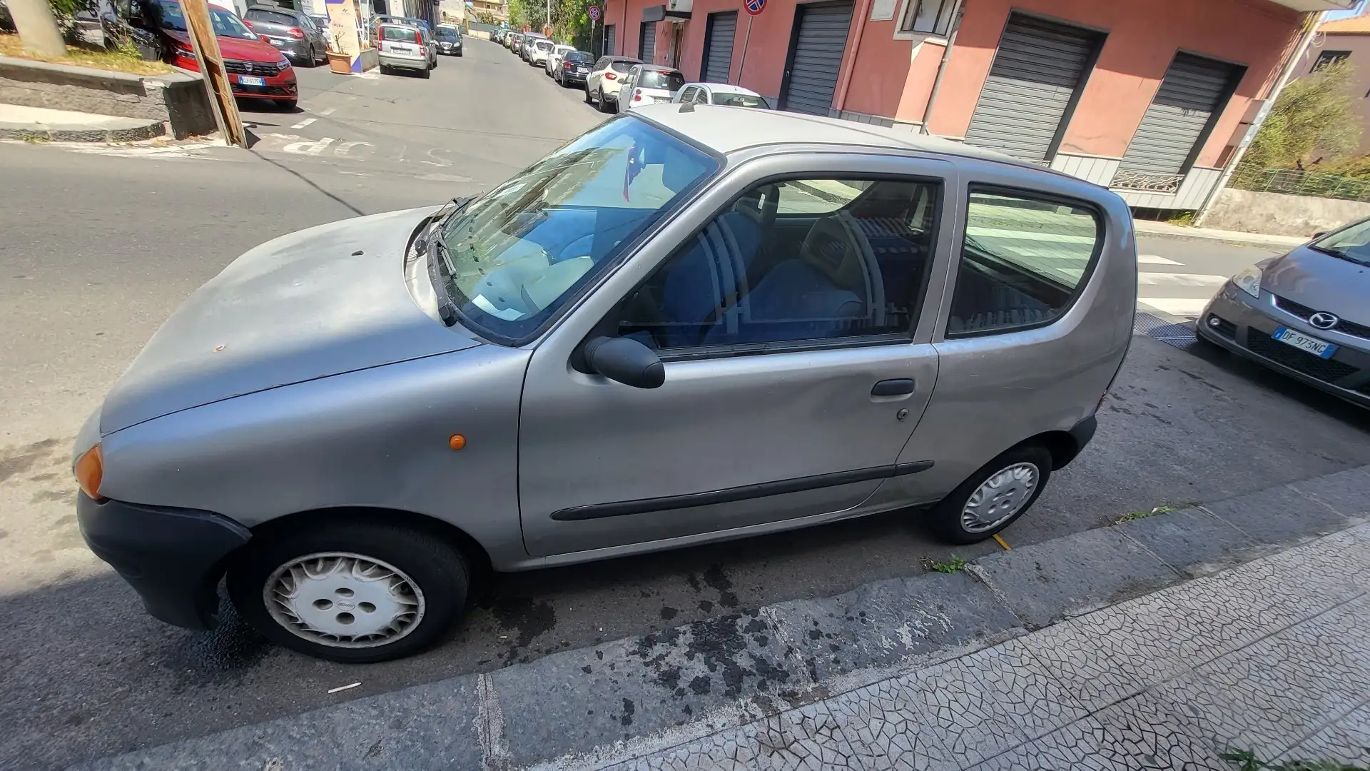 Fiat Seicento 1.1 Sporting Plateado - 1