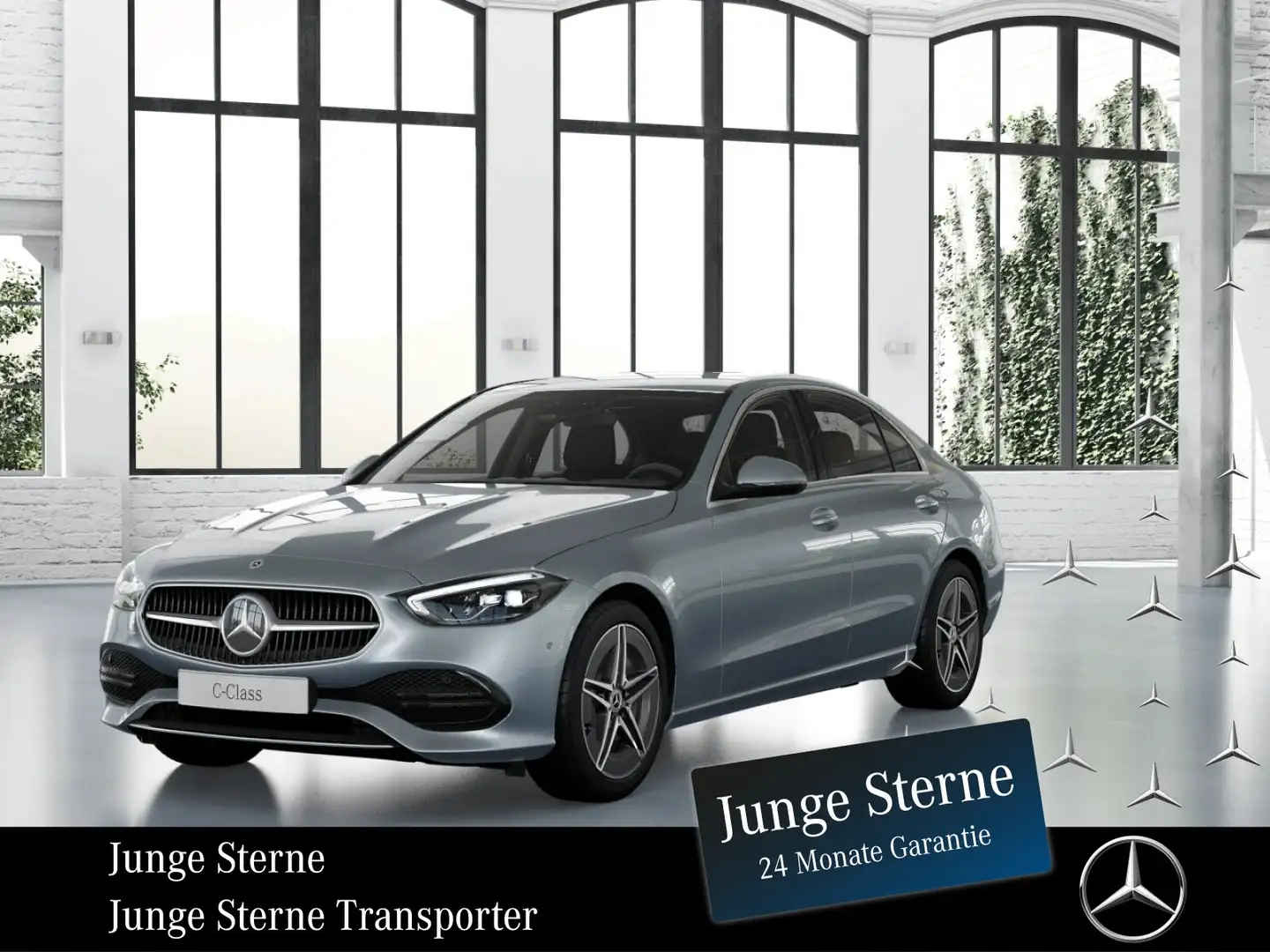 Mercedes-Benz C 200 C 200 *AVANTGARDE*AHK*KAMERA*SHZ*DISTR*CARPLAY* Silber - 1