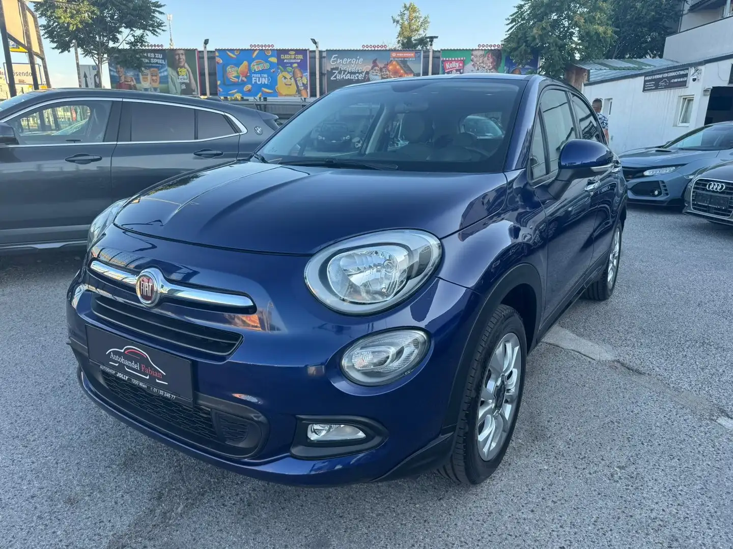 Fiat 500X 1,4 Pop Star 140PS TOPZUSTAND 2fachKlima Tempomat Blau - 1
