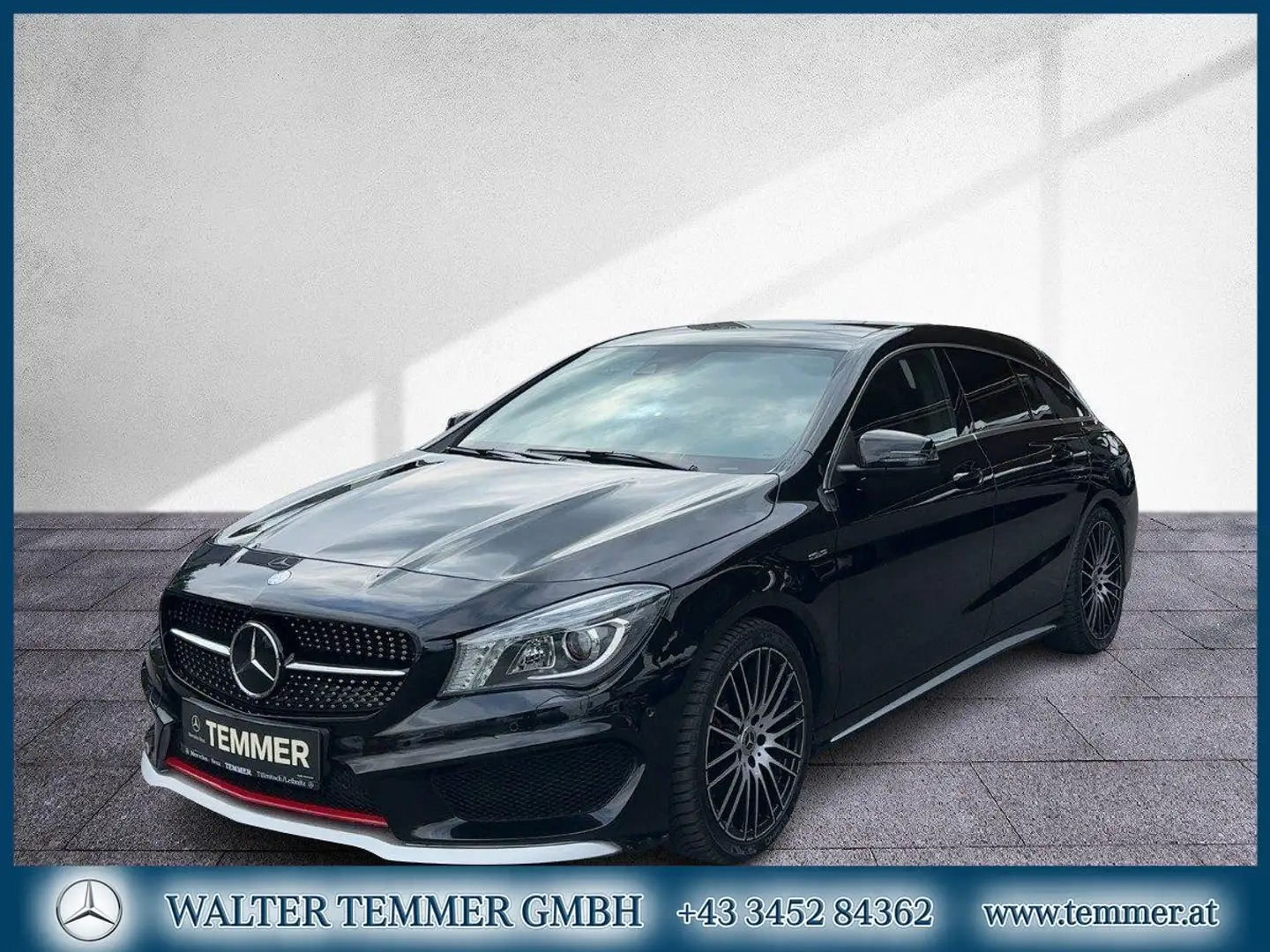 Mercedes-Benz CLA 250 Sport 4M Shooting Brake AMG RKam Distr+ Schwarz - 1