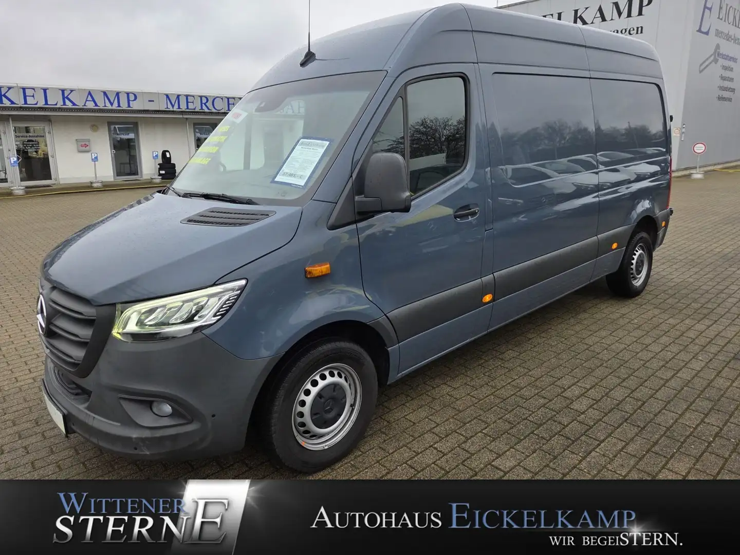 Mercedes-Benz Sprinter 315 9G Kasten HOCHDACH STANDARD NAVI LED KLIMA Grau - 1