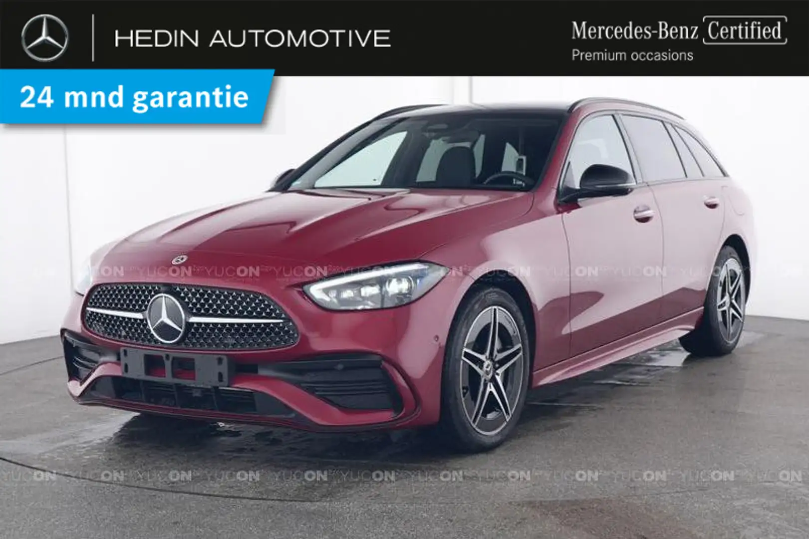 Mercedes-Benz C 300 C 300e Estate Automaat AMG Line | MANUFAKTUR | Nig Rood - 1