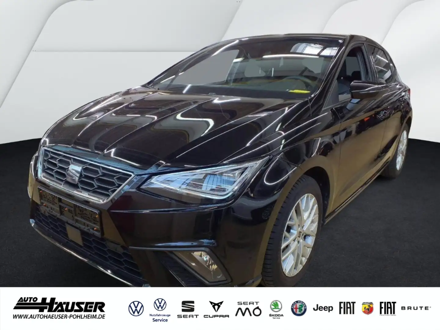 SEAT Ibiza FR 1.0 TSI DSG NAVI KAMERA ACC LED PDC FULL-LINK Schwarz - 1