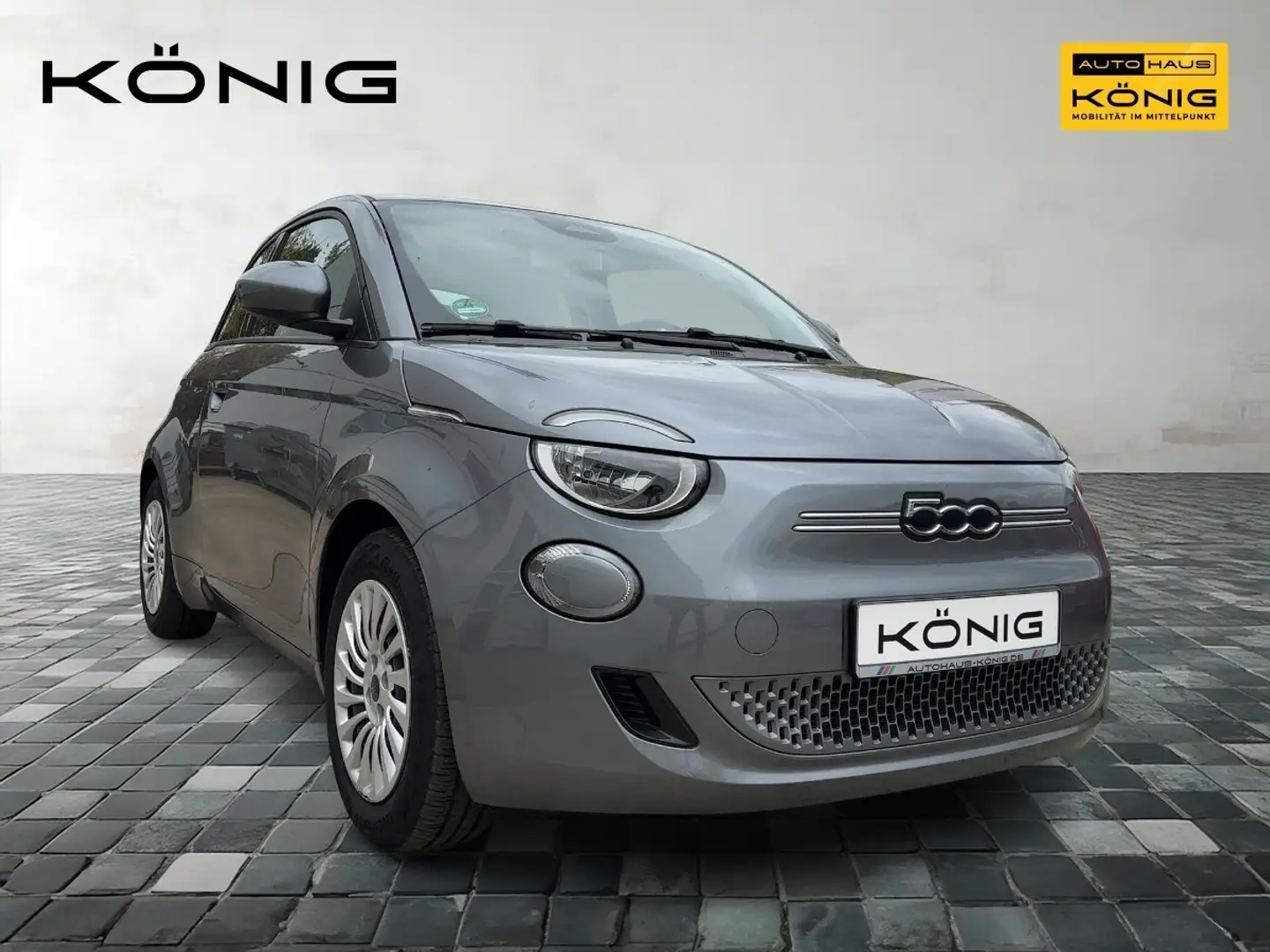 Fiat 500e Carplay*Klima*43kWh Grau - 2