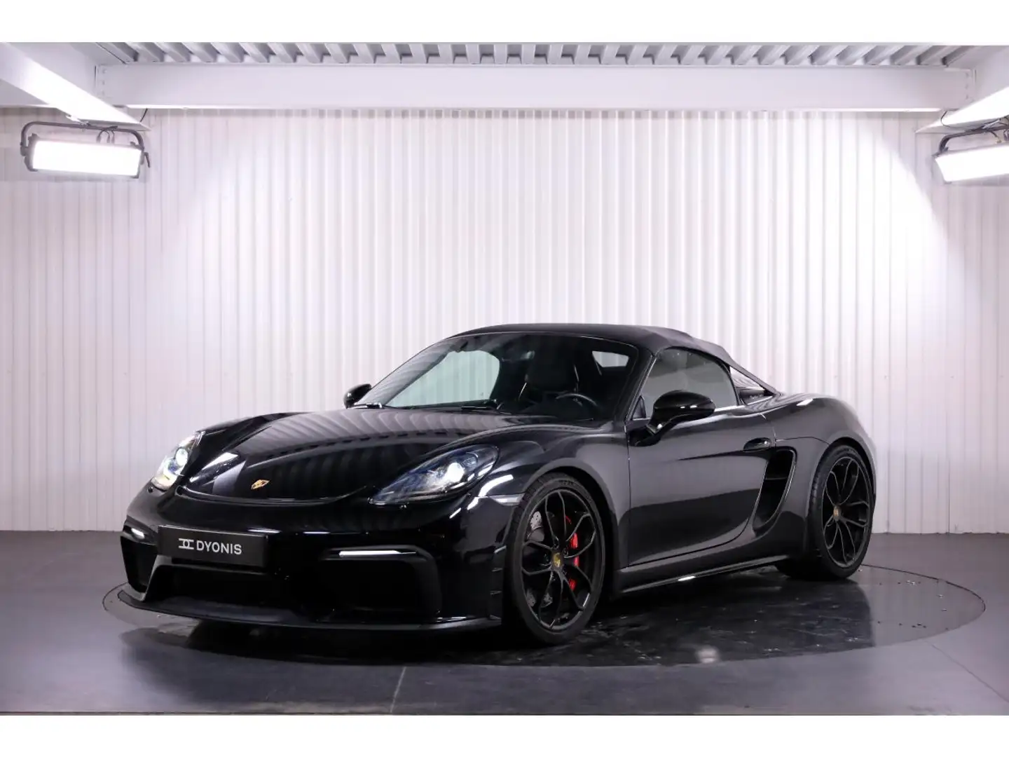 Porsche 718 Spyder (982) 4.0L 420CV Noir - 2