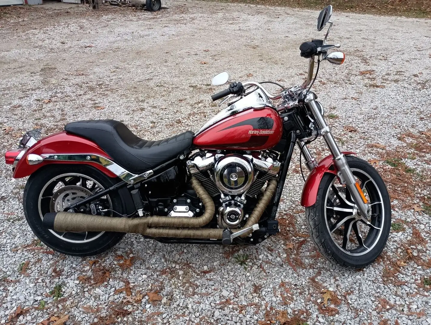Harley-Davidson Low Rider 107 Roşu - 1