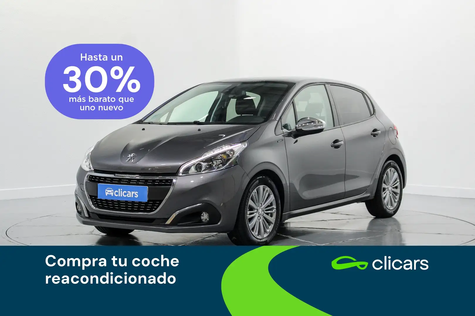 Peugeot 208 1.5 BlueHDi S&S GT Line 100 Grigio - 1