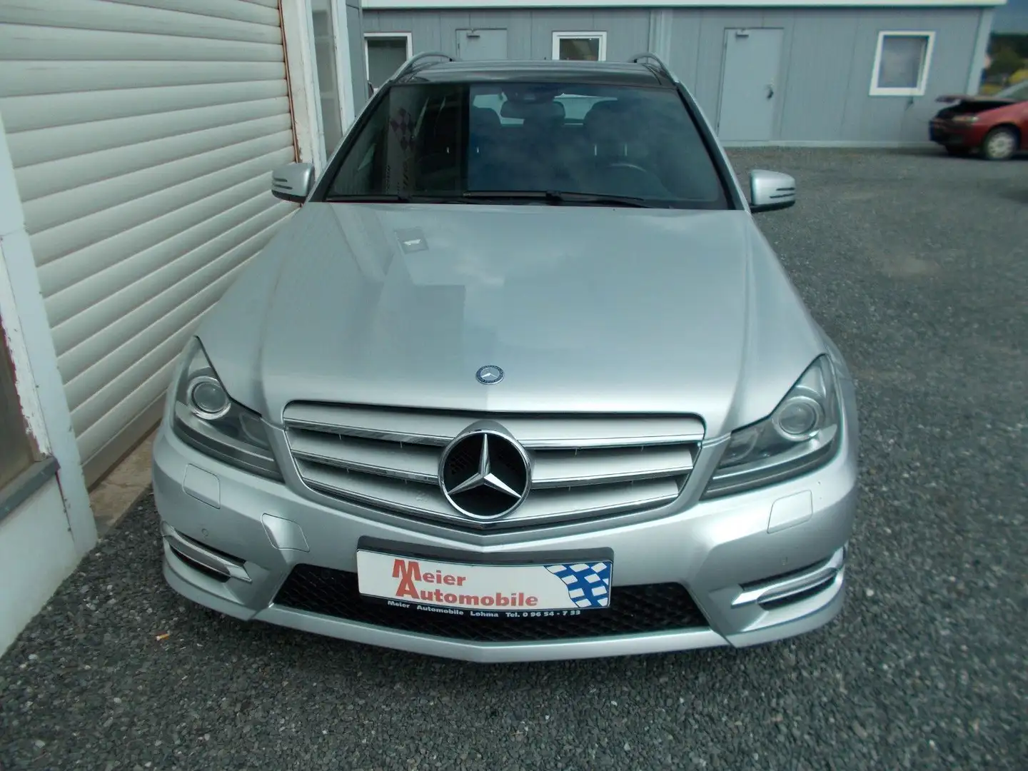 Mercedes-Benz C 250 T AMG,Aut.Com,Xenon,Pano,125.000 km Plateado - 2