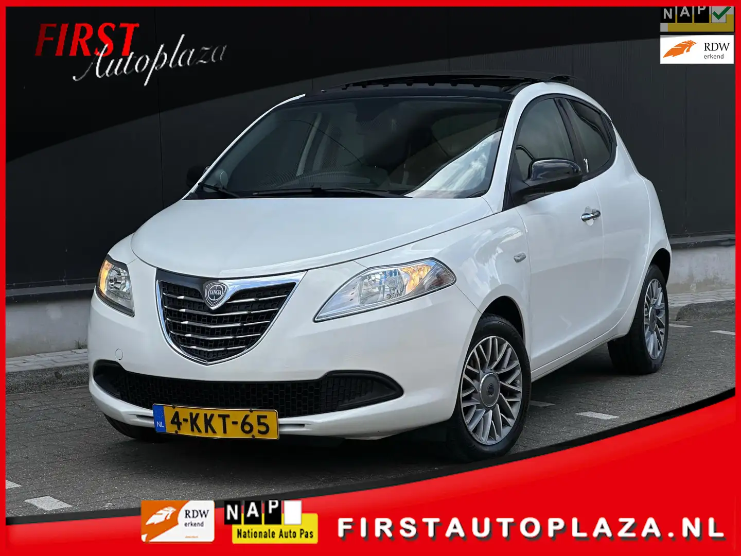 Lancia Ypsilon 0.9 TwinAir Silver 5-DEURS PANO/CRUISE/AIRCO | NET Wit - 1