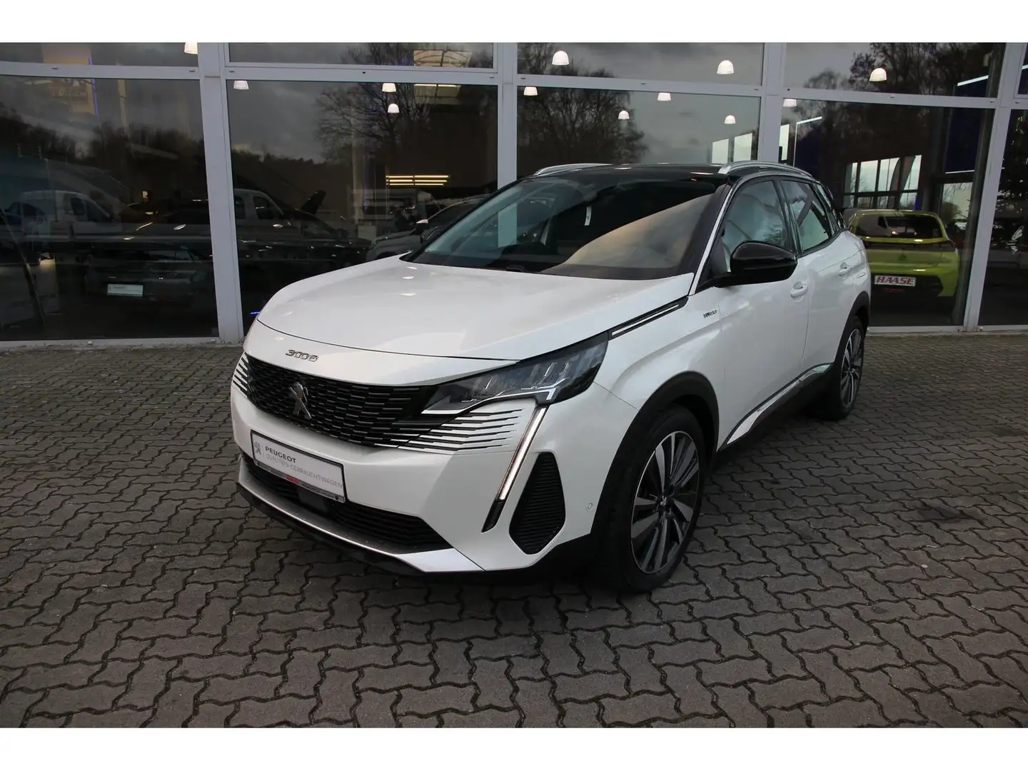 Peugeot 3008 Hybrid (Plug-In) 225 Allure-Pack e-Klappe Wit - 1