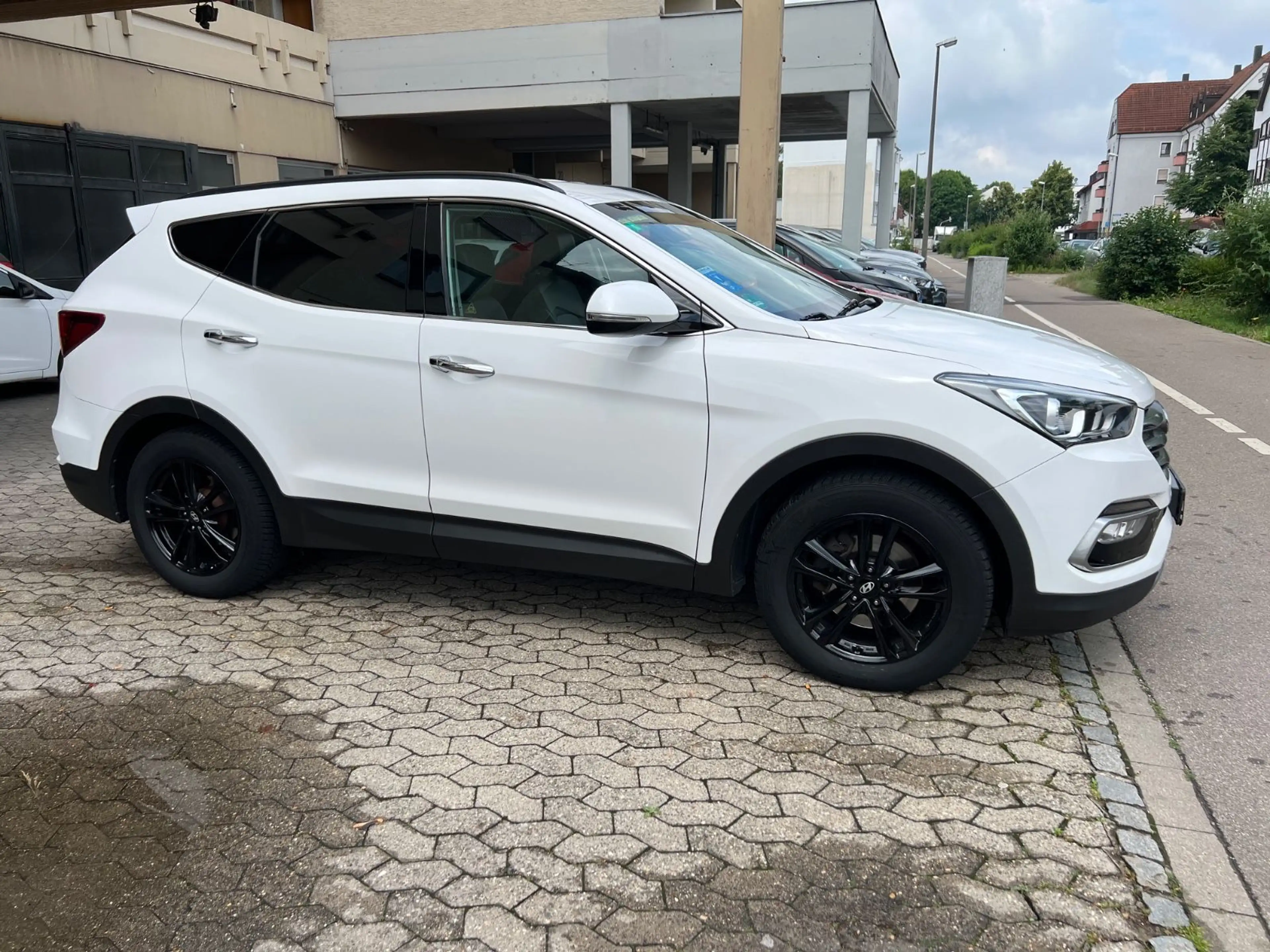 Hyundai SANTA FE blue Style*Navi*Leder*Autom.* — photo 6