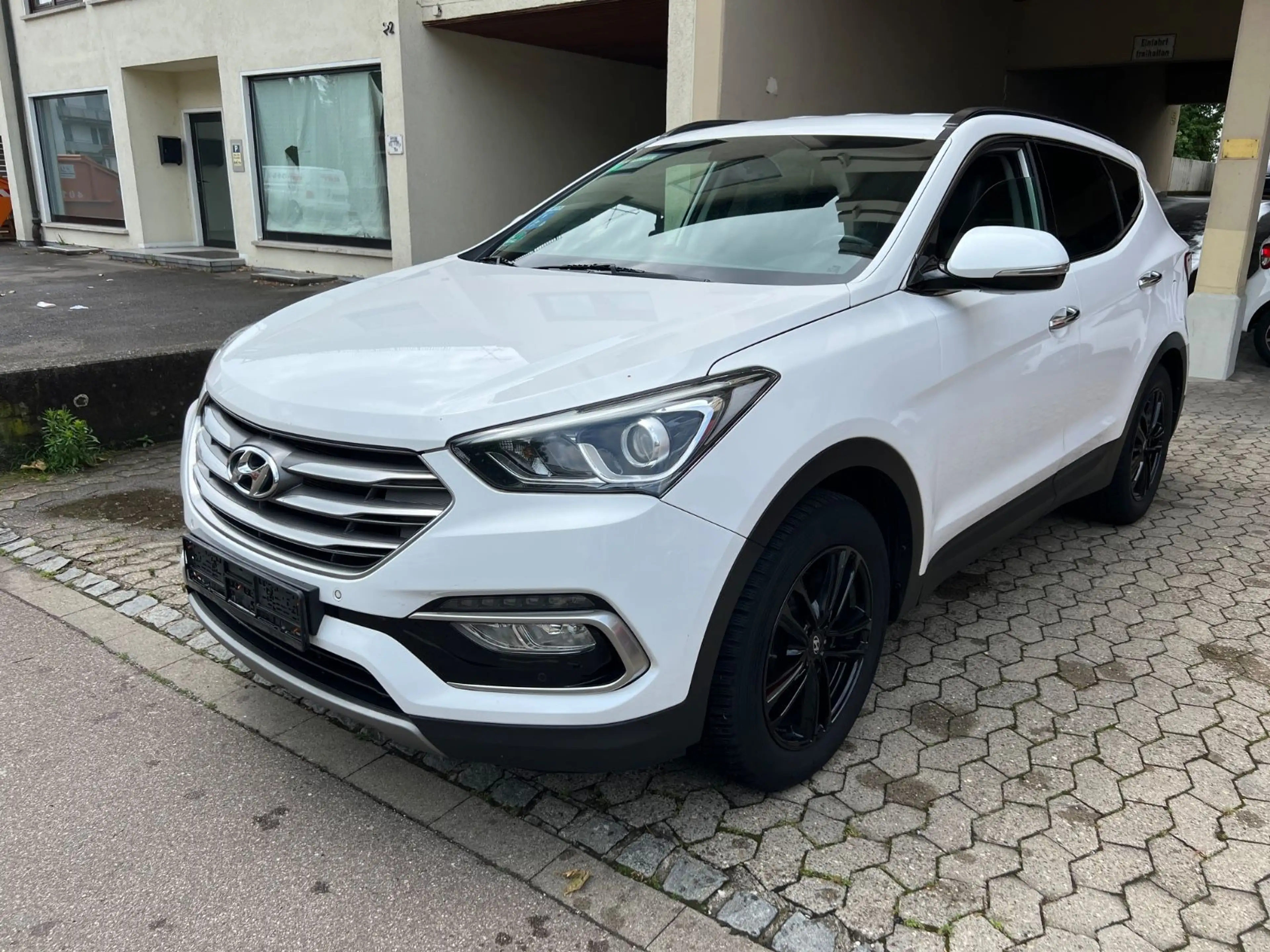 Hyundai SANTA FE blue Style*Navi*Leder*Autom.*