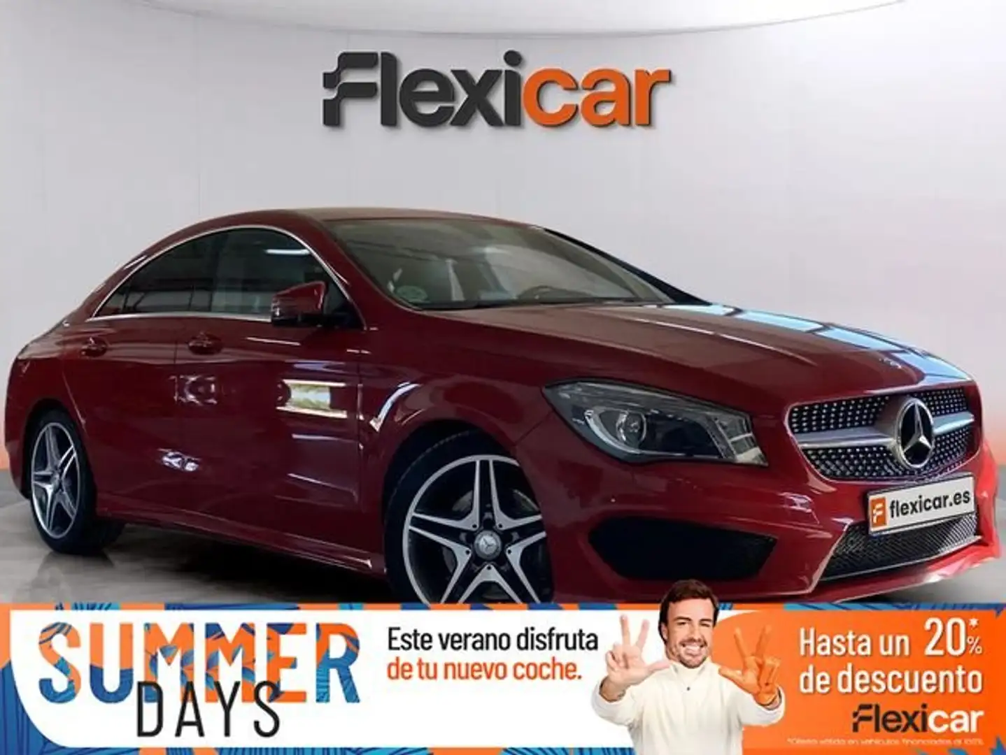 Mercedes-Benz CLA 220 220CDI AMG Line 4M 7G-DCT Rojo - 1