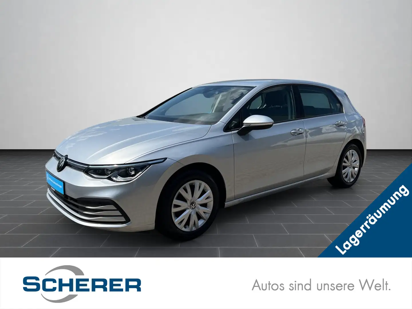 Volkswagen Golf VIII 1,5 TSI NAVI/LED/PDC/Sitzheizung vo./u Argento - 1