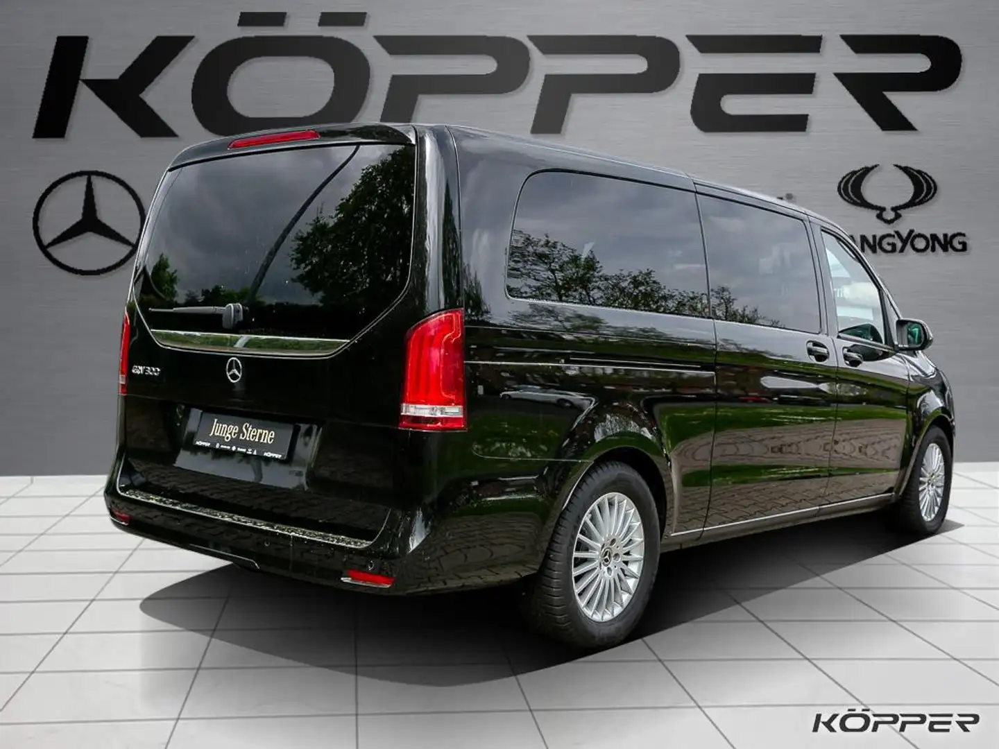 Mercedes-Benz EQV 300 Extralang 6-Sitzer Kamera LED Stromer Black - 2