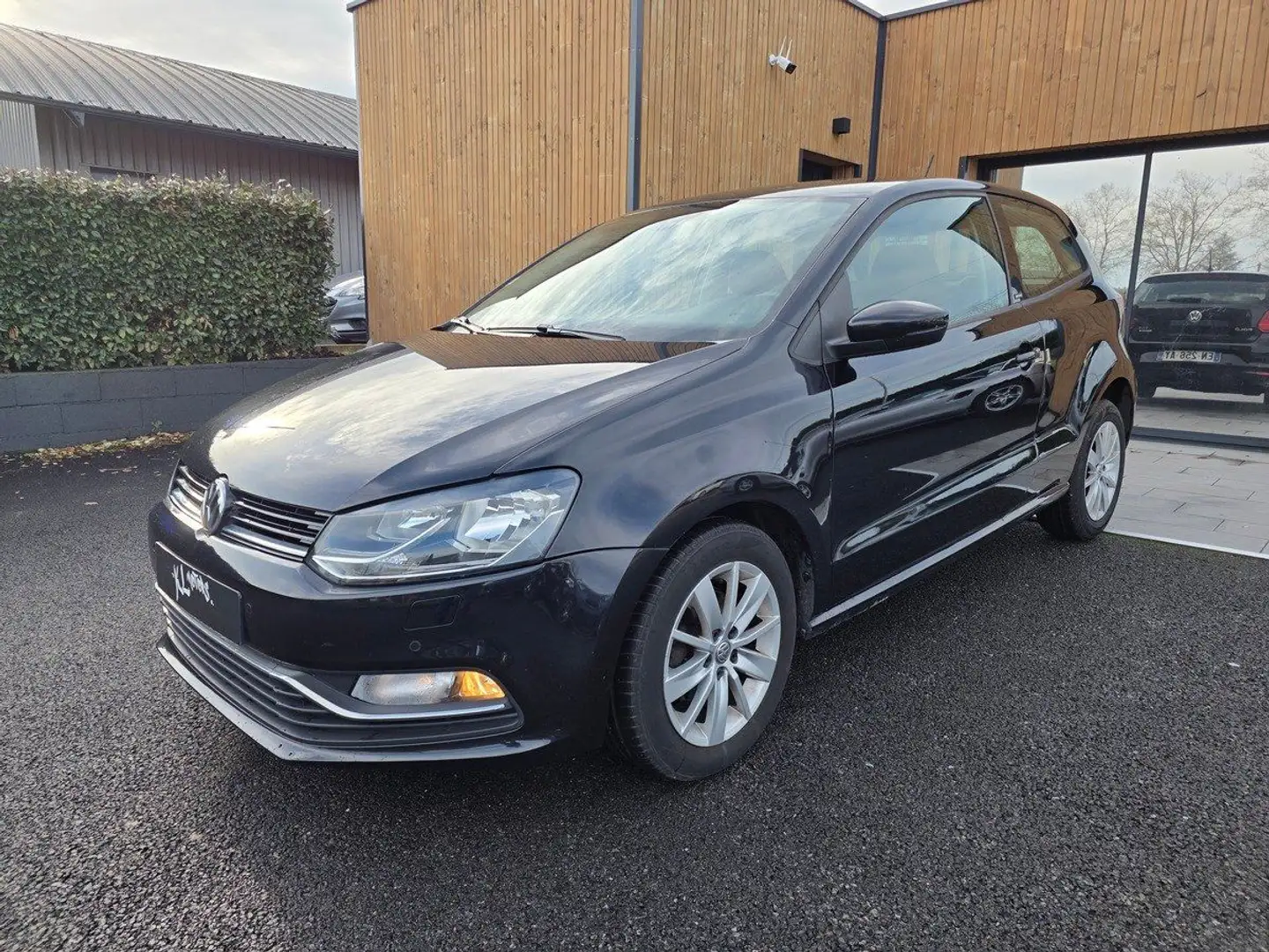 Volkswagen Polo 1.4L TDI 90CH DSG7 MATCH / CARPLAY / GPS / CLIM Noir - 1