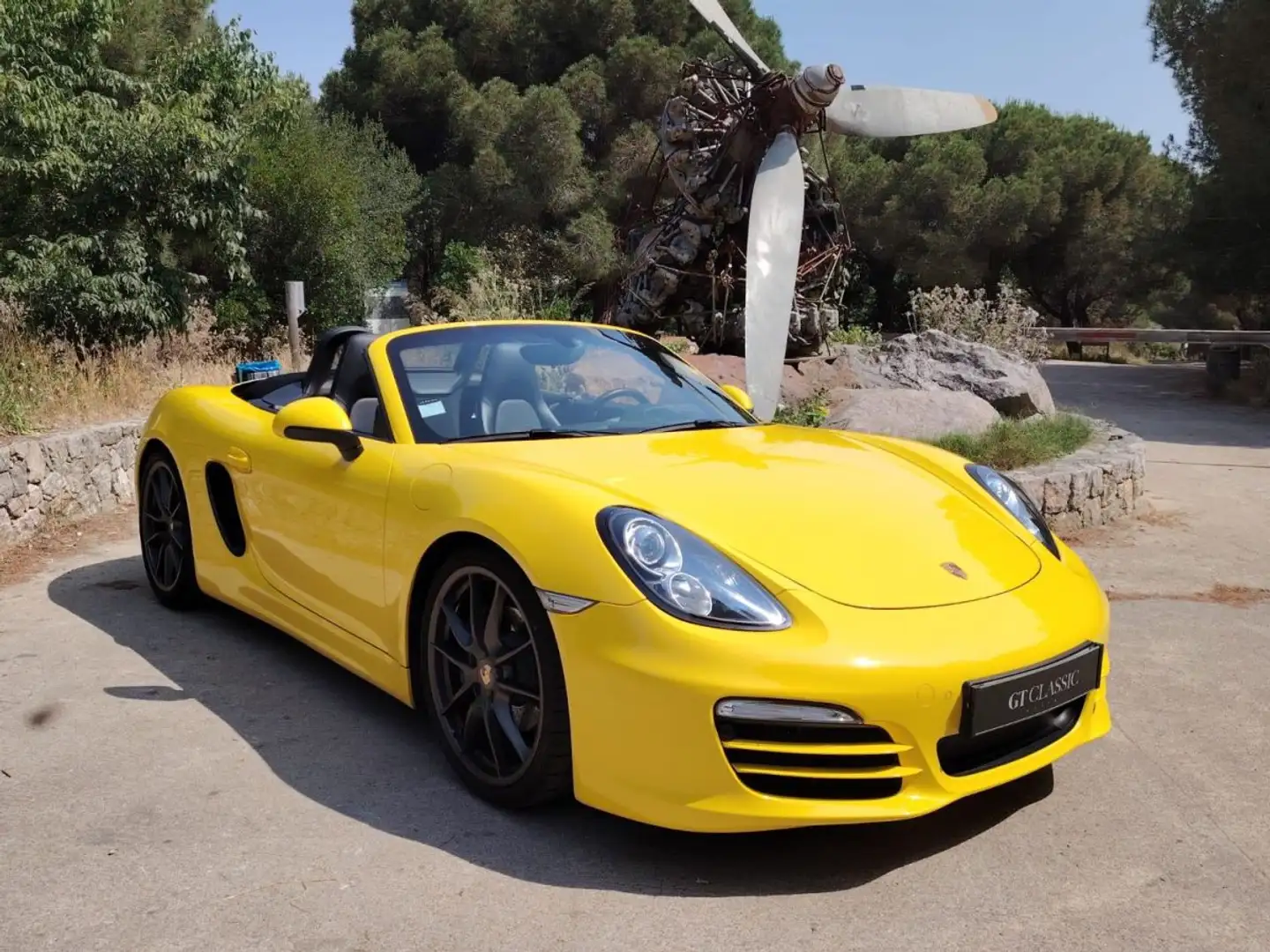 Porsche Boxster III (981) 2.7 265 PDK Gelb - 2