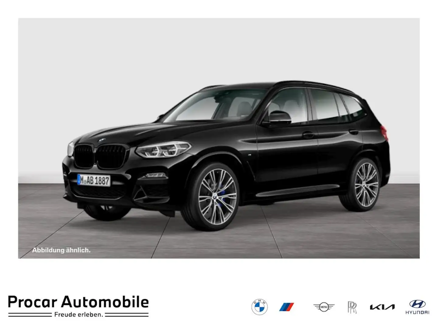 BMW X3 xDrive30d M Sport 360° HUD AHK RFK NAVI LED DAB Schwarz - 1