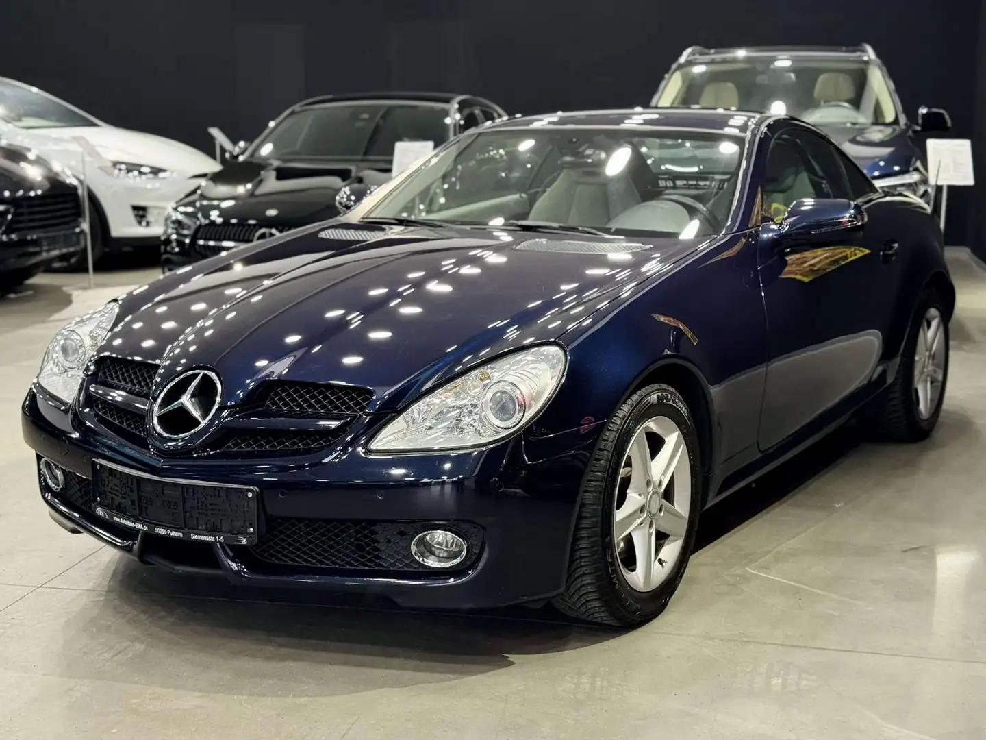 Mercedes-Benz SLK 200 SLK 200 Kompressor*Scheckheftgepflegt*TÜ Blau - 1