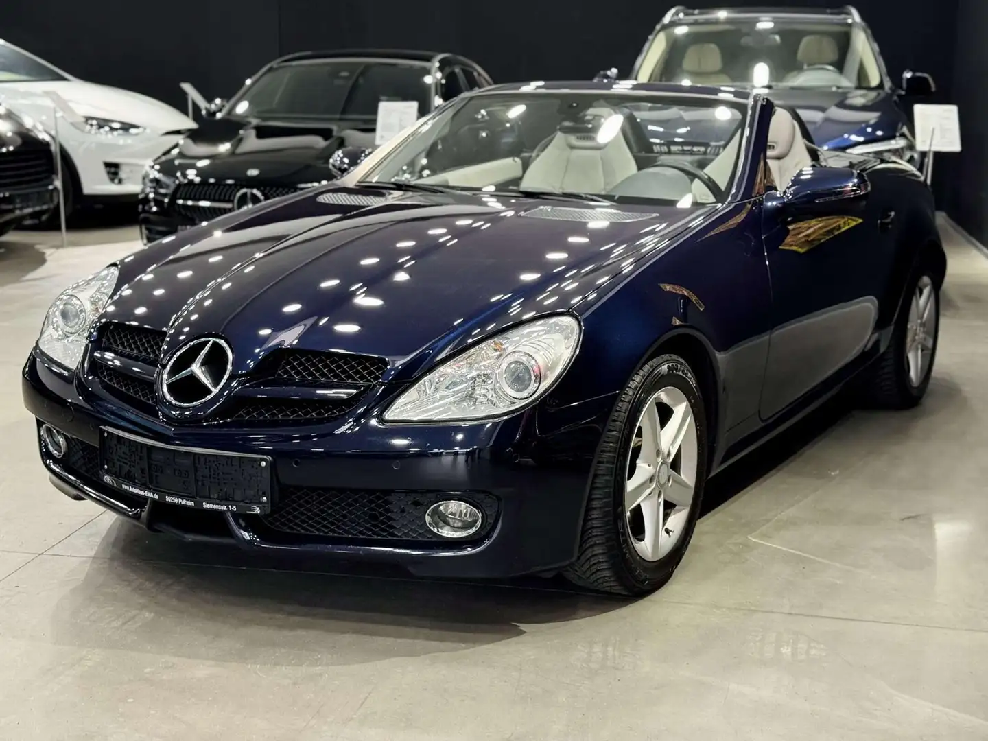 Mercedes-Benz SLK 200 SLK 200 Kompressor*Scheckheftgepflegt*TÜ Blau - 2