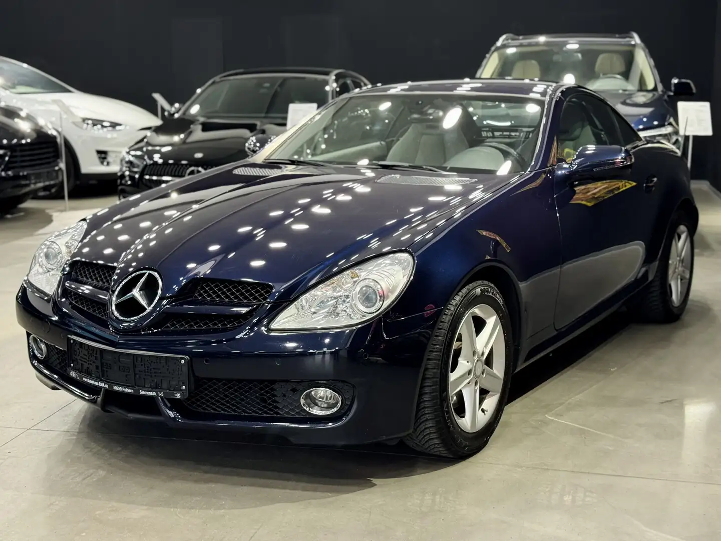 Mercedes-Benz SLK 200 SLK 200 Kompressor*Scheckheftgepflegt*TÜV 10/27 Blau - 1