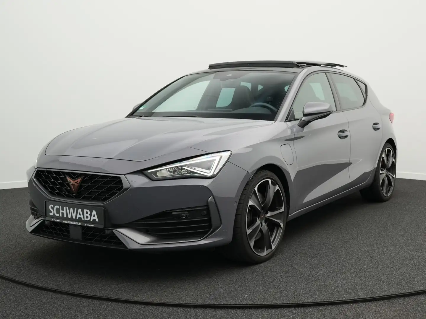 CUPRA Leon VZ 1.4 e-Hybrid DSG *ACC*PANO*LED*R-KAM*19* Gris - 2