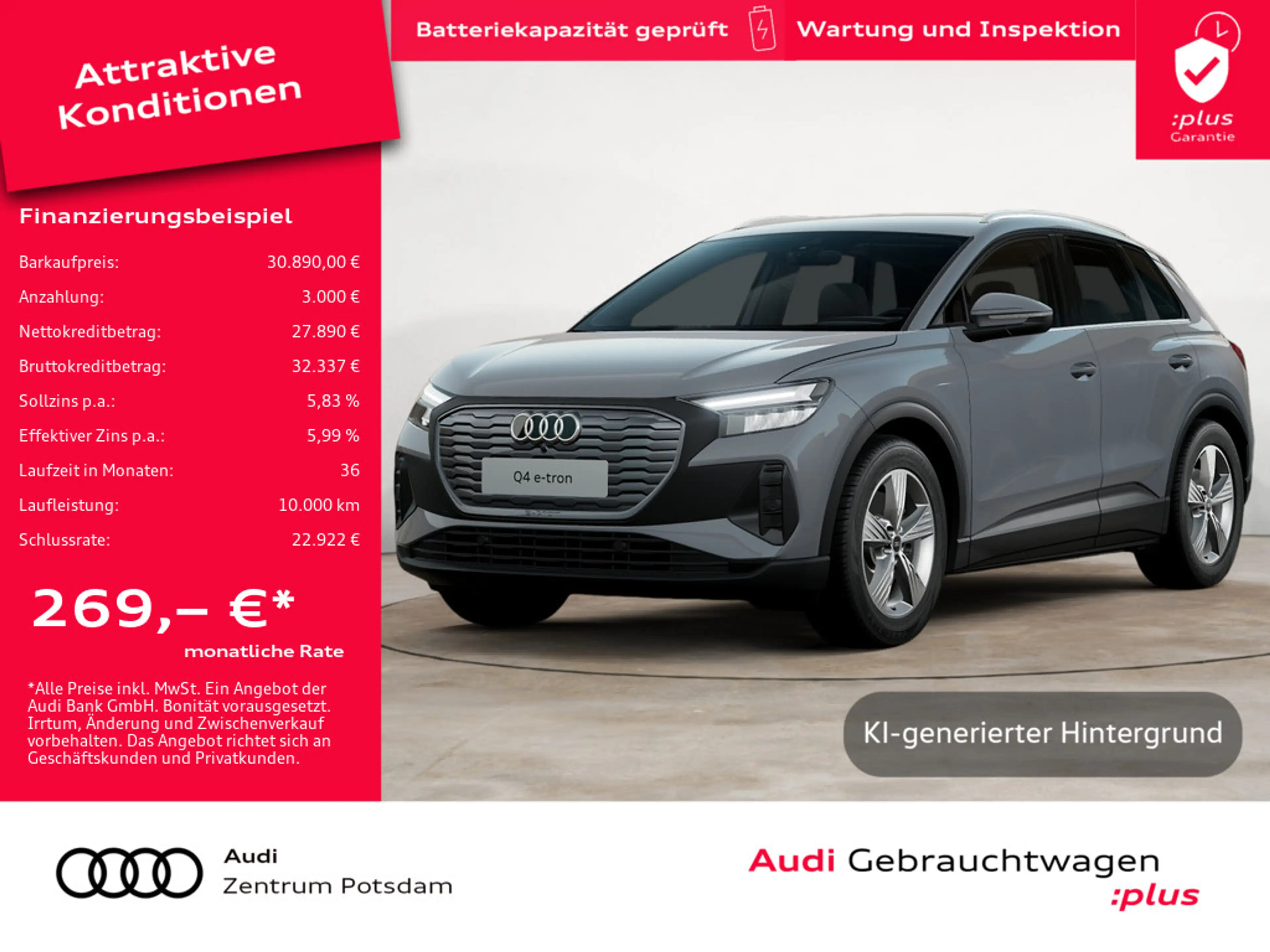 Audi Q4 e-tron 40 LED NAVI VIRTUAL