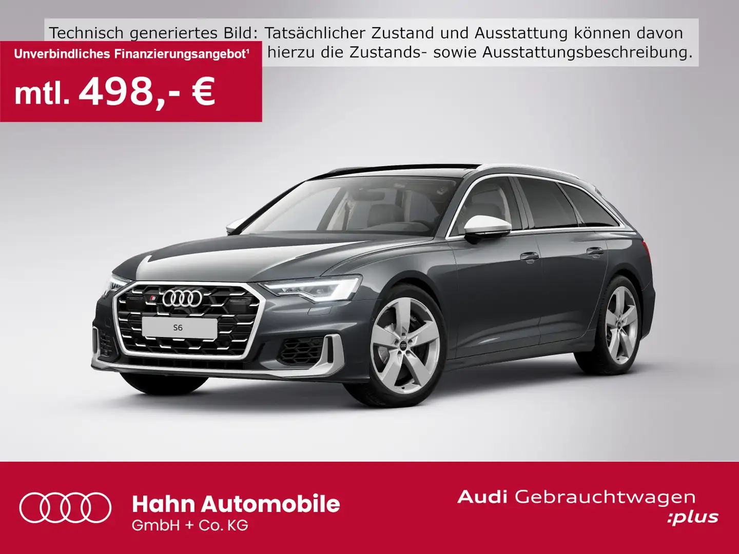 Audi S6 TDI quattro AHK Pano Virtual ACC °360 S Grau - 1