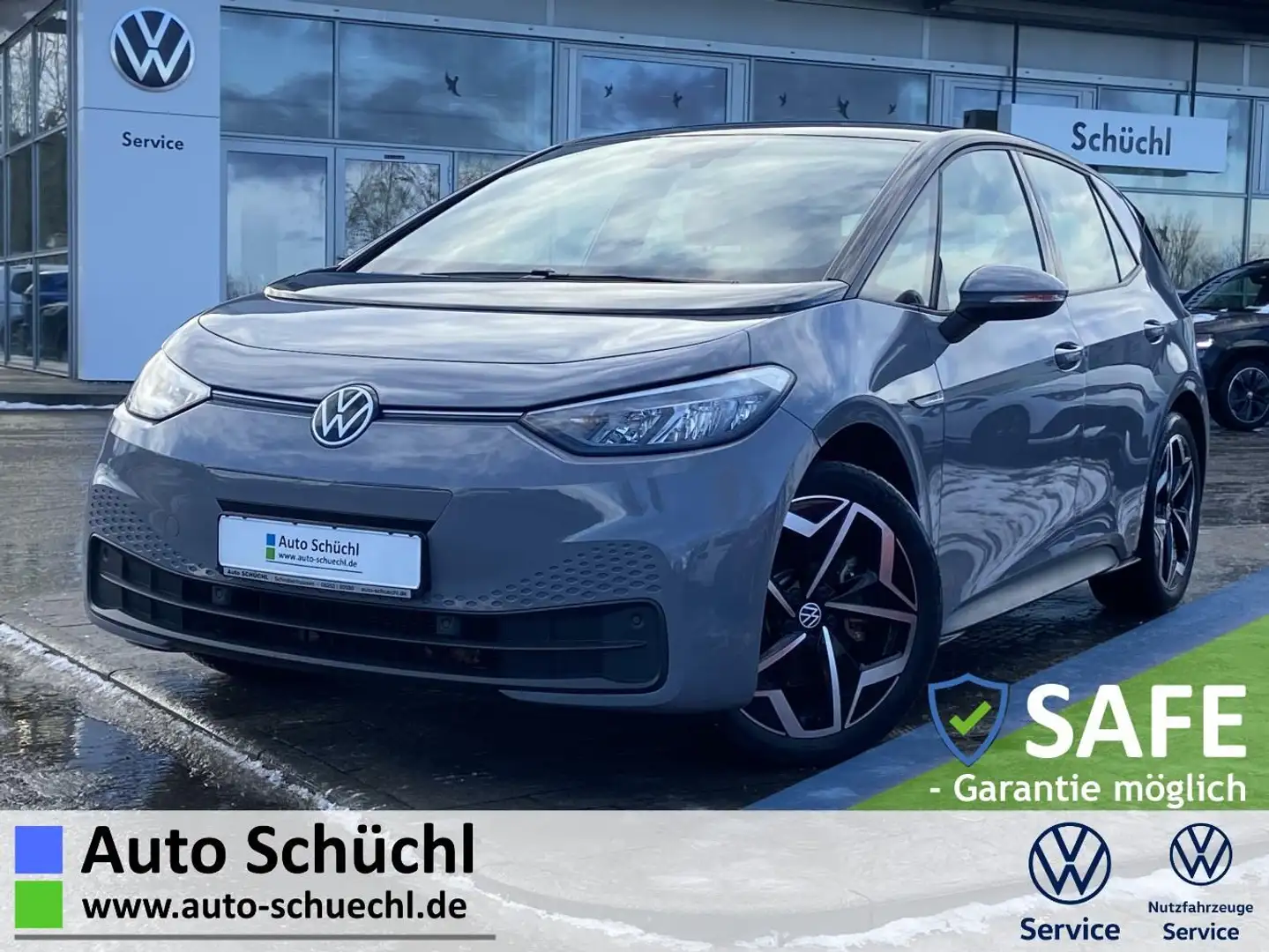 Volkswagen ID.3 PRO-S 82kWh NAVI+LED+CCS+APP-CONNECT+PDC+DA Grau - 1
