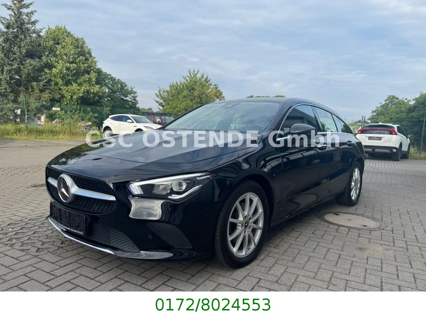 Mercedes-Benz CLA 200 CLA 200 d SB LED NAVI LEDER SHZ KAM 1.HD Zwart - 2