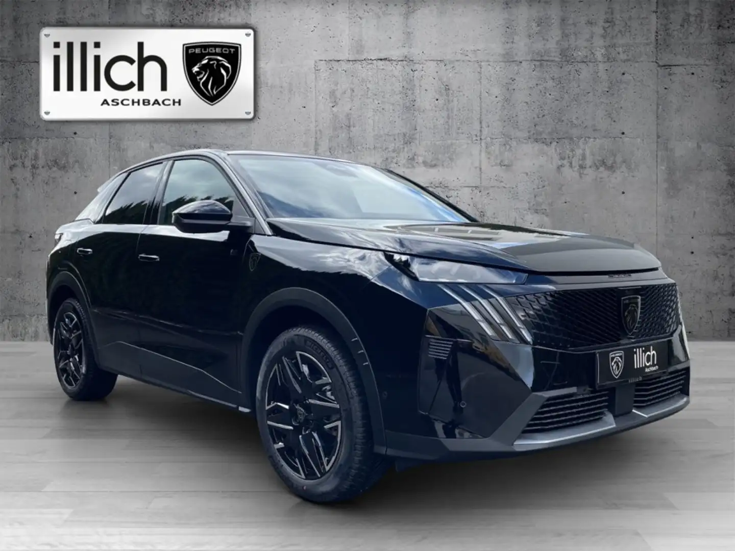 Peugeot 3008 GT Hybrid 145 e-DCS6 Schwarz - 1