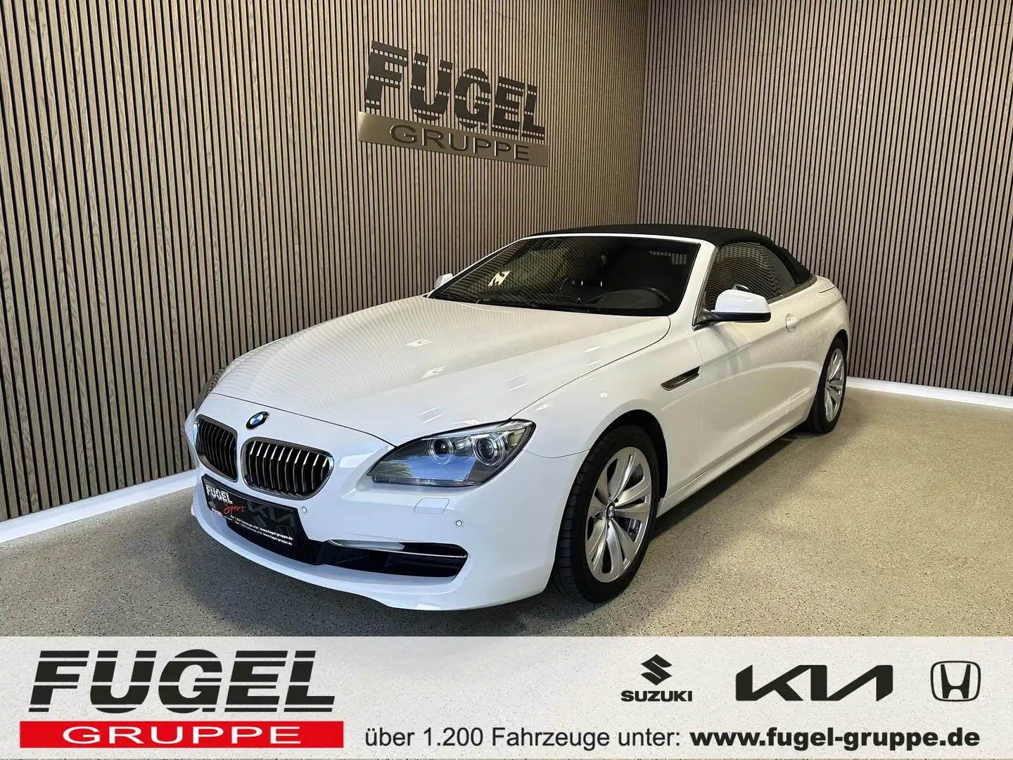 BMW 640 d Cabrio Weiß - 1