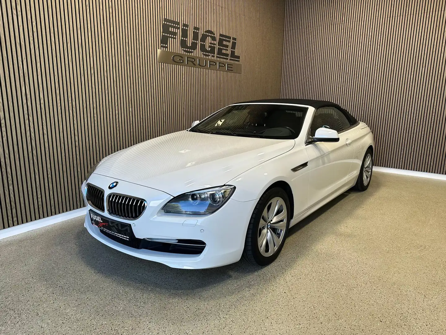 BMW 640 d Cabrio Weiß - 2